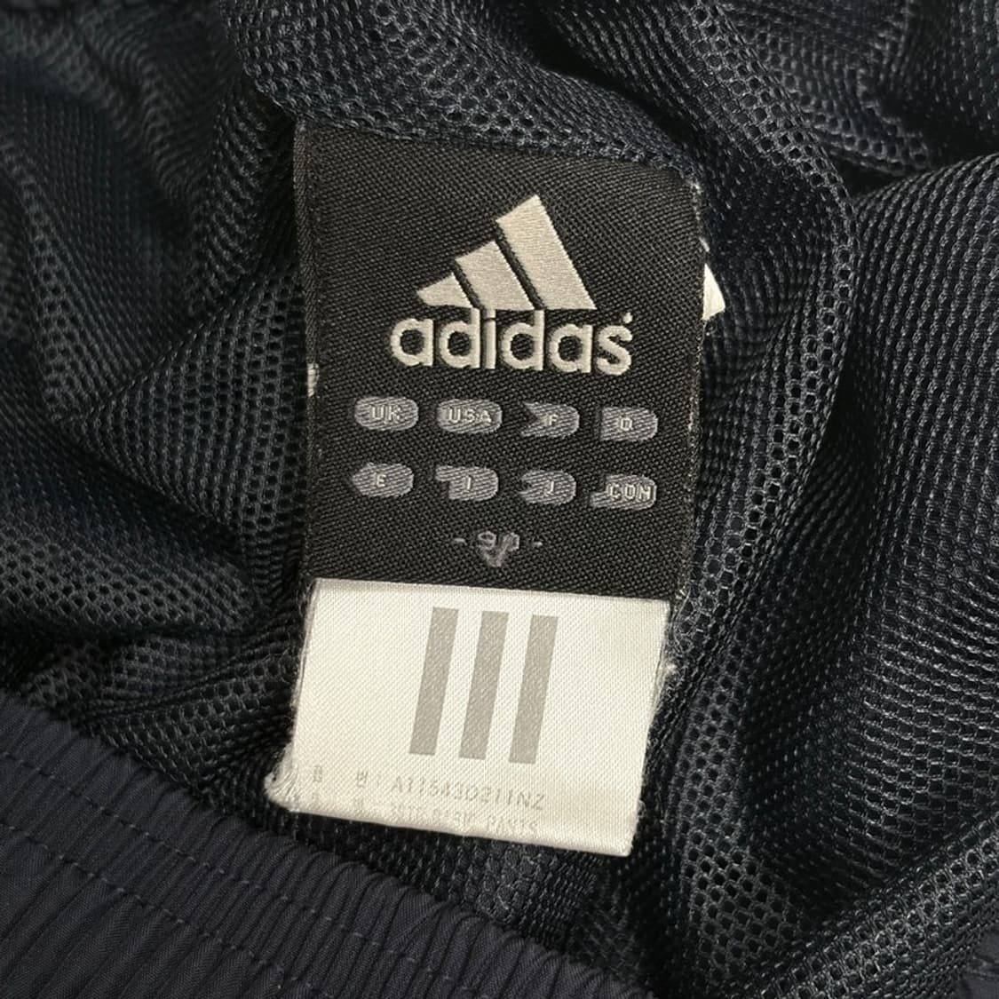 ADIDAS 네이비레드 와이드 트랙팬츠 S 상품이미지4