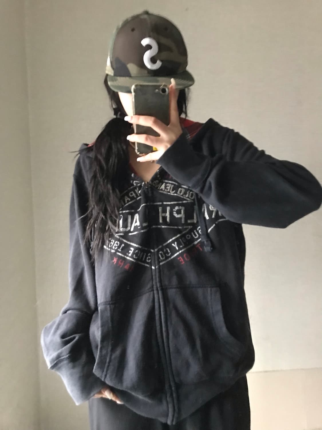 폴로 빅로고 후드집업 상품이미지4