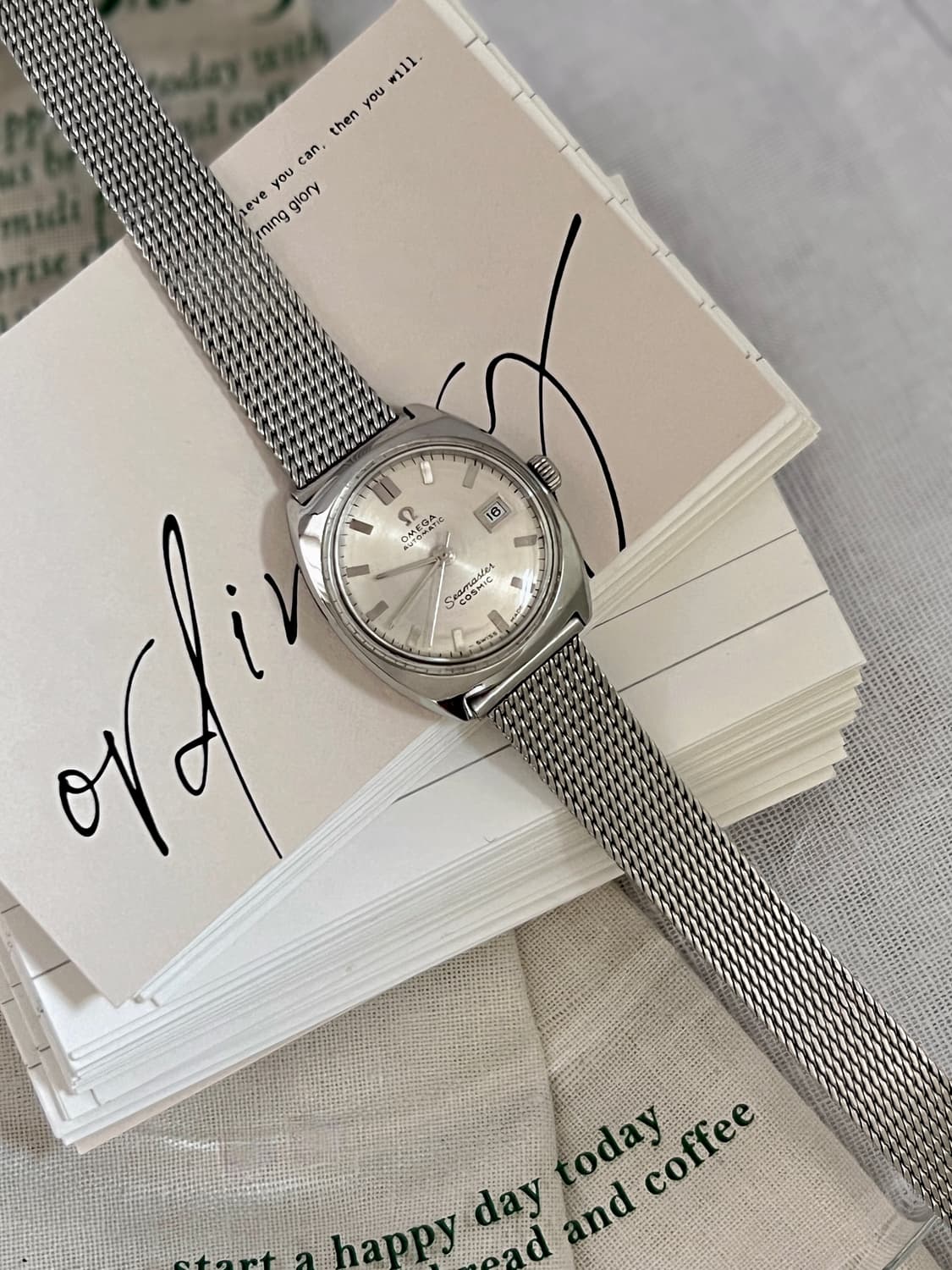 오메가 씨마스터 코스믹 오토매틱 여성 시계  / 정품감정, 오버홀 상품이미지7