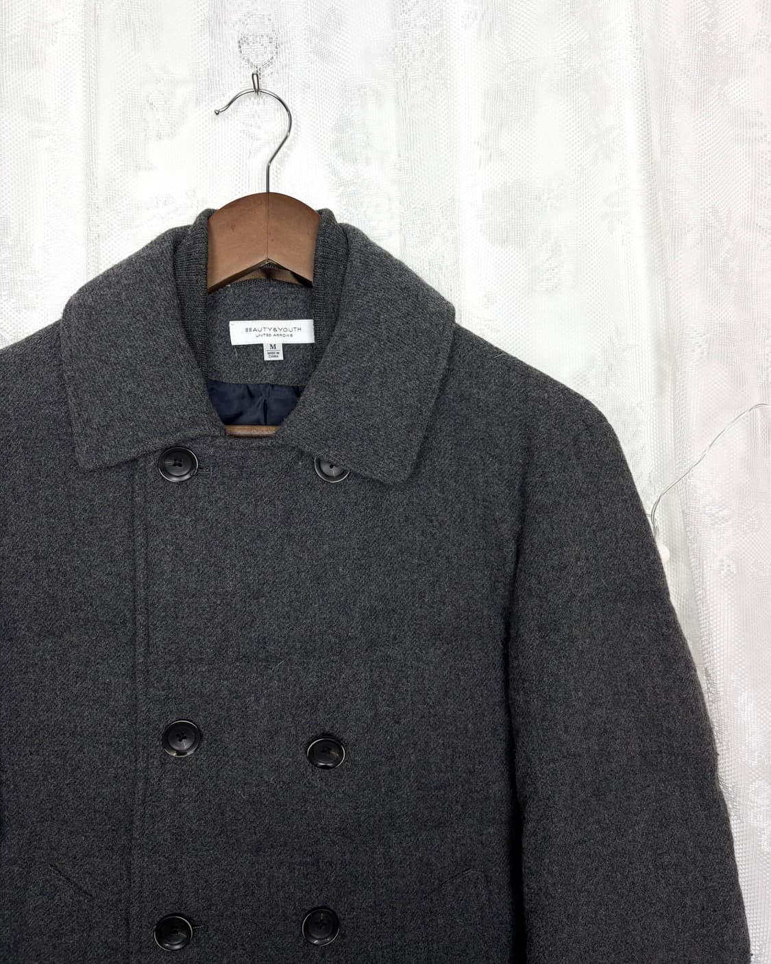 BEAUTY&YOUTH wool padded pea coat jacket 상품이미지3