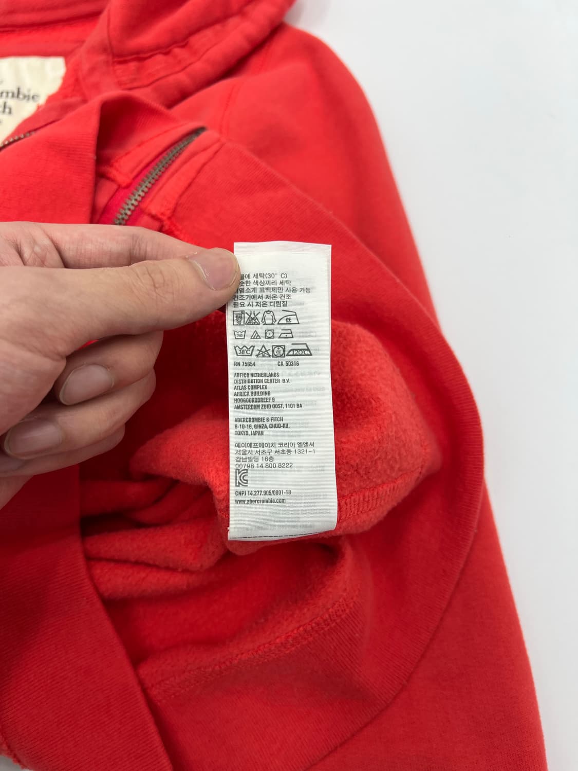 아베크롬비 후드집업 상품이미지7