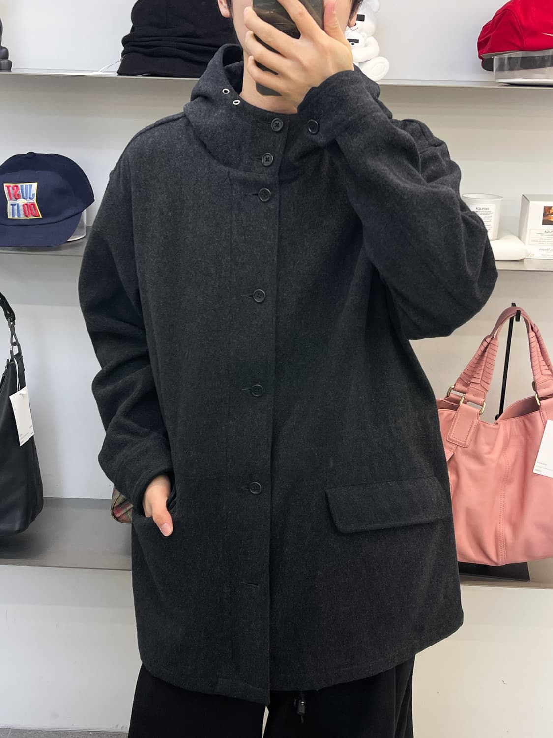 폴로랄프로렌 90s 울 후드 파카 상품이미지1