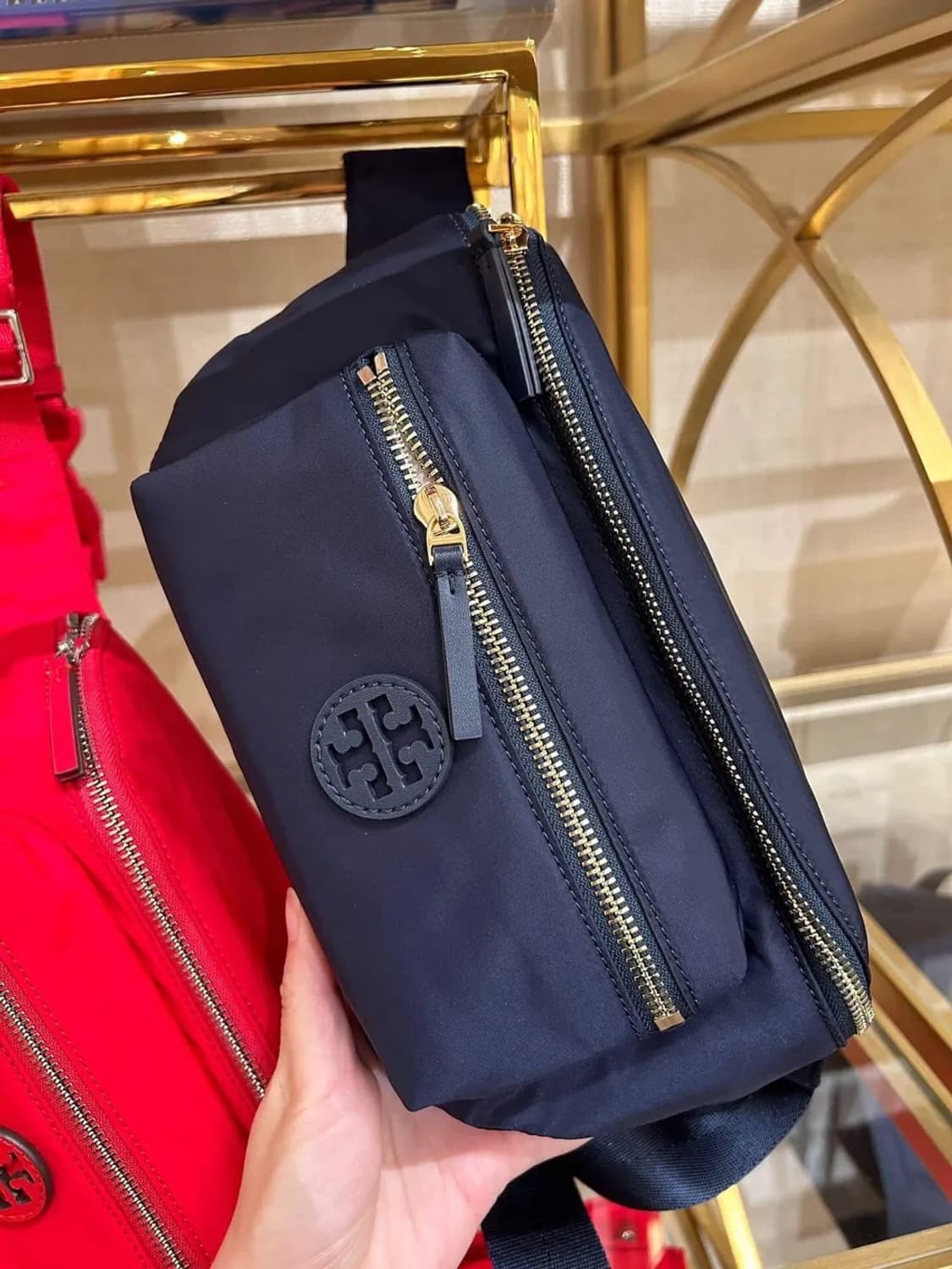 토리버치 나일론 벨트백 네이비 상품이미지7