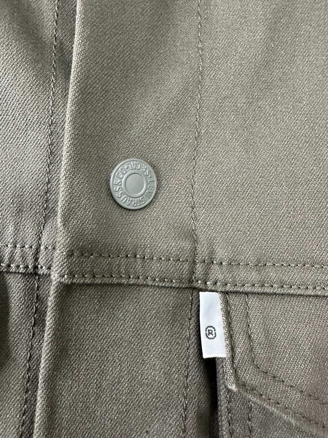 리바이스 화이트 탭 트러커 자켓 상품이미지3