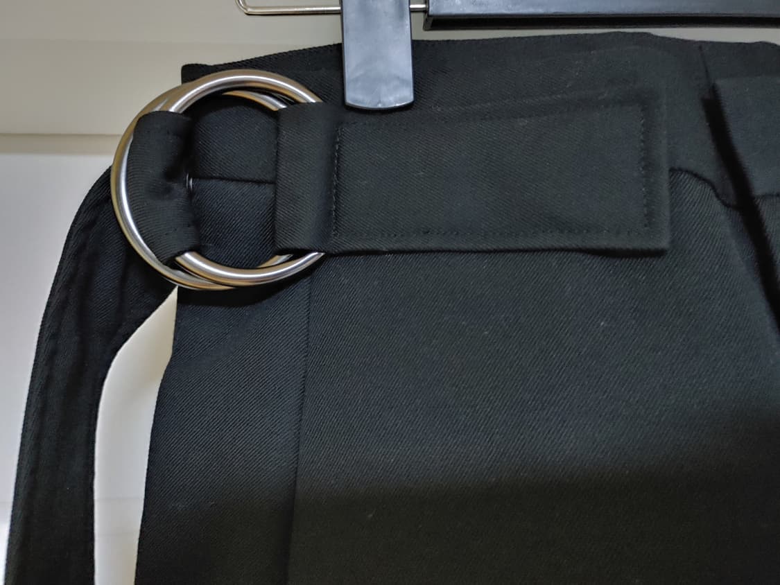 우영미 링 벨트 고리 트윌 팬츠 팝니다 상품이미지2