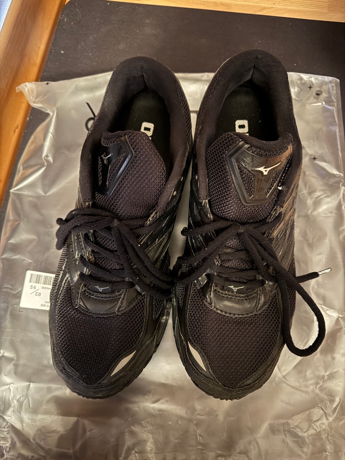 미즈노 웨이브 프로페시 LS 블랙 상품이미지2