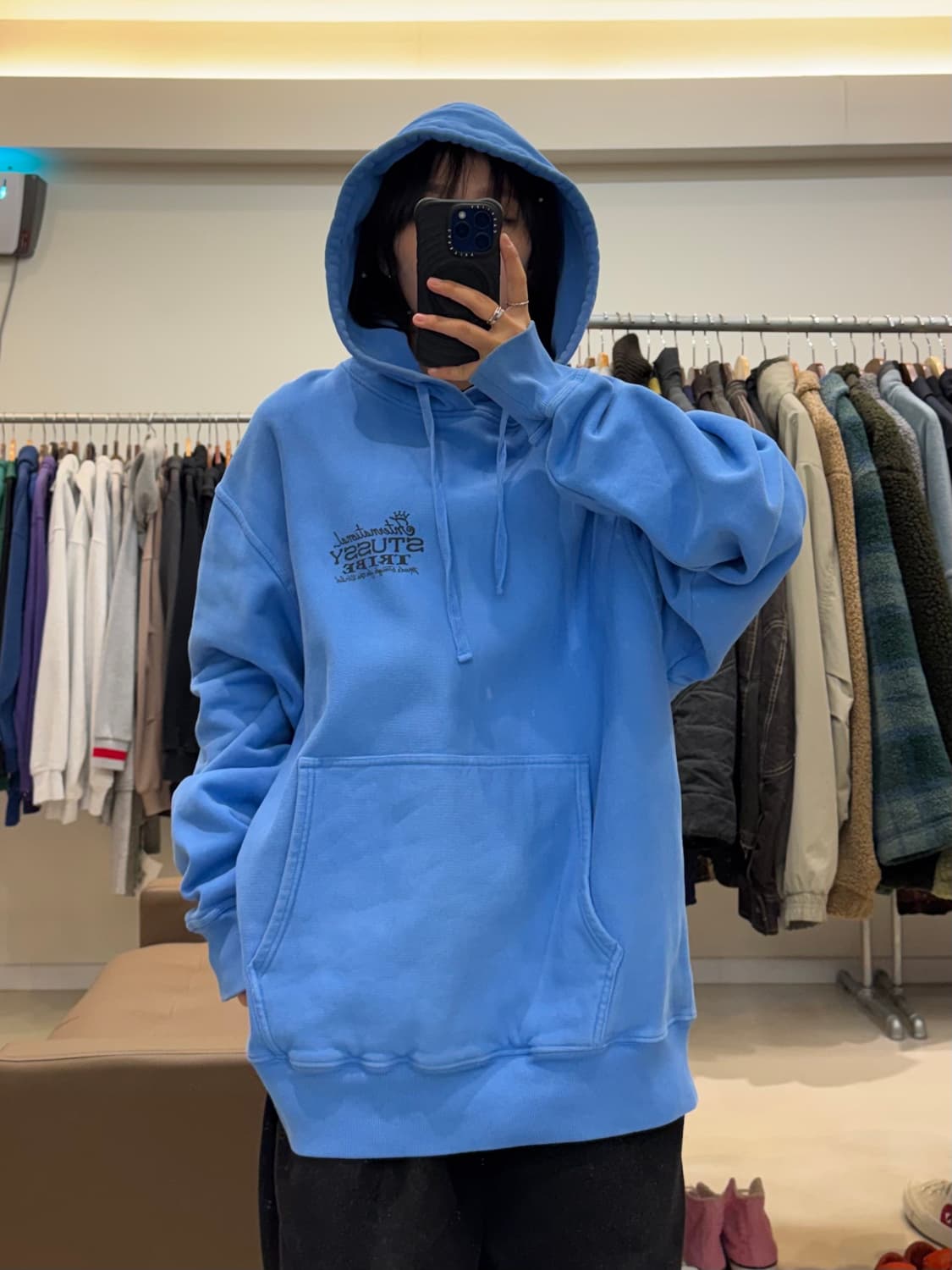 스투시 트라이비 후드티 상품이미지5