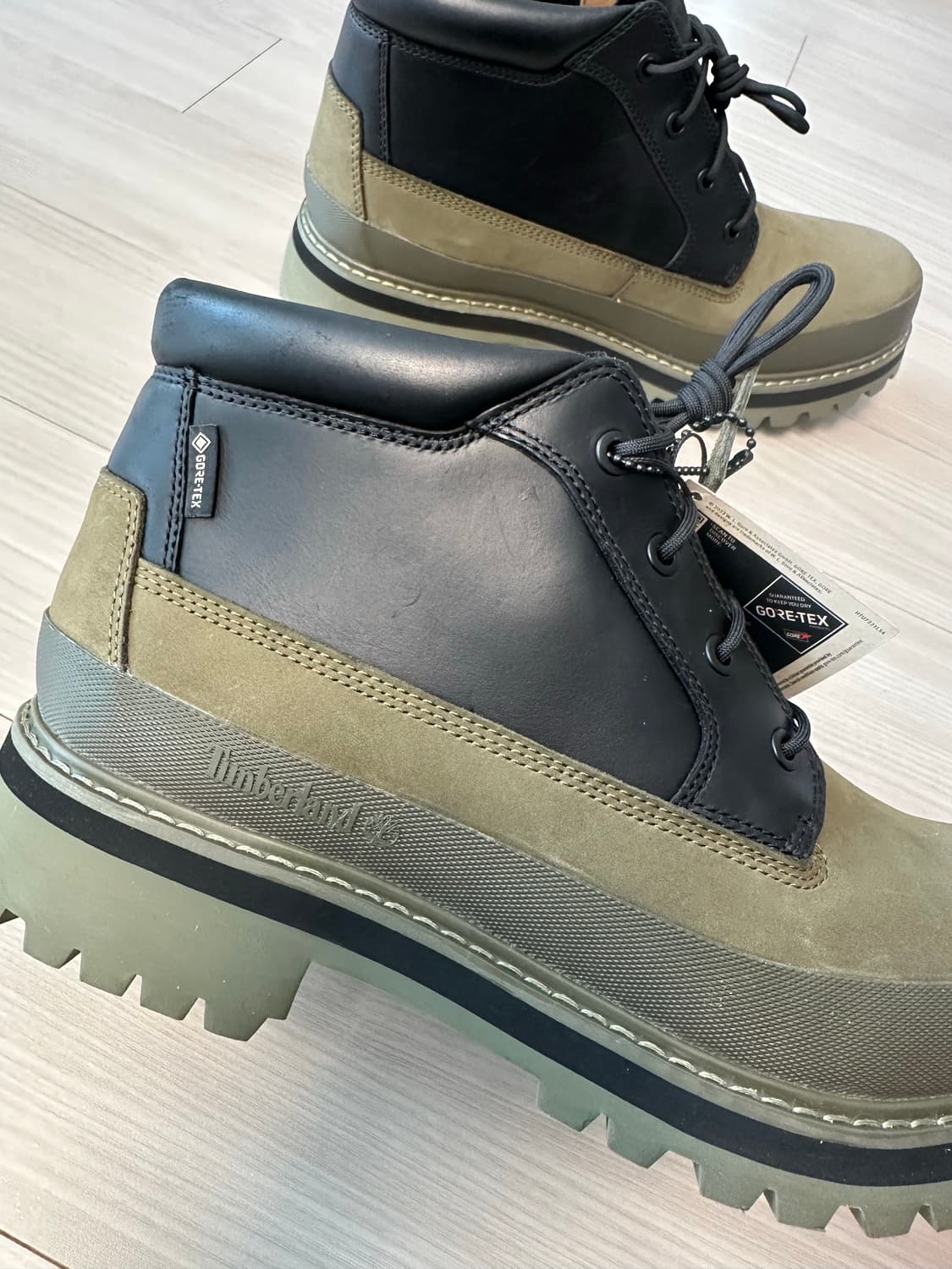 팀버랜드 프리미엄 차카 26SS 투톤 카키 280 (새상품) 상품이미지4