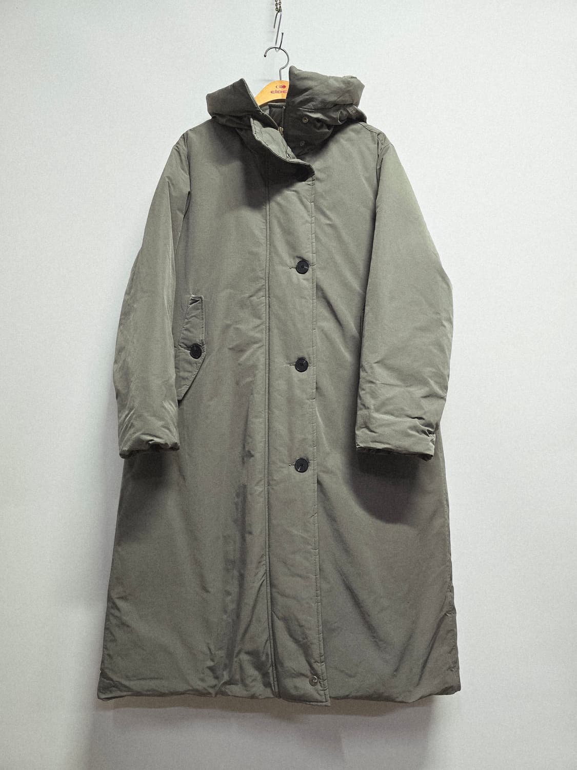 studio tomboy 롱 다운패딩 코트 카키 상품이미지1