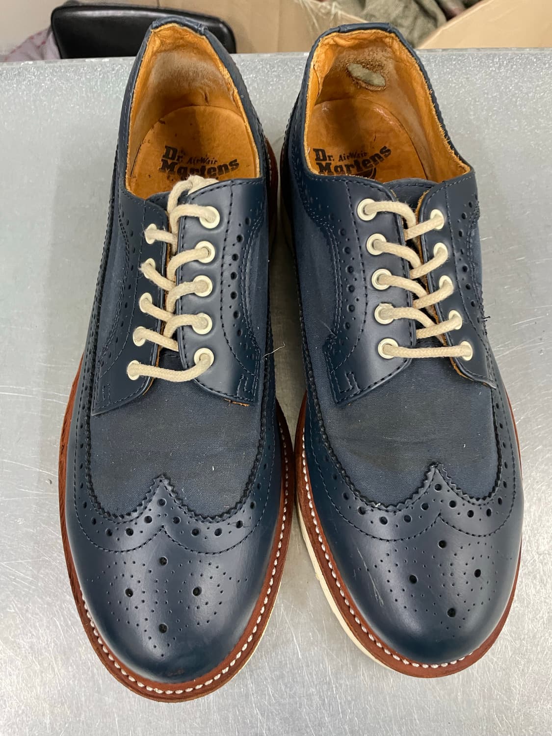 닥터마틴 알프레드 네이비 UK8 상품이미지5