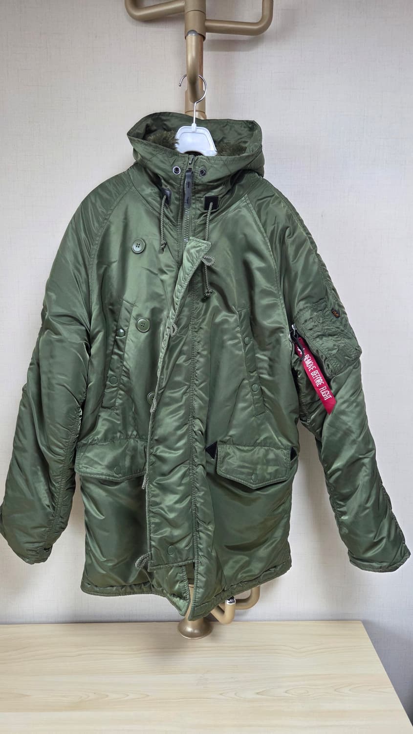 알파인더스트리 N-3B 카키 자켓 상품이미지2