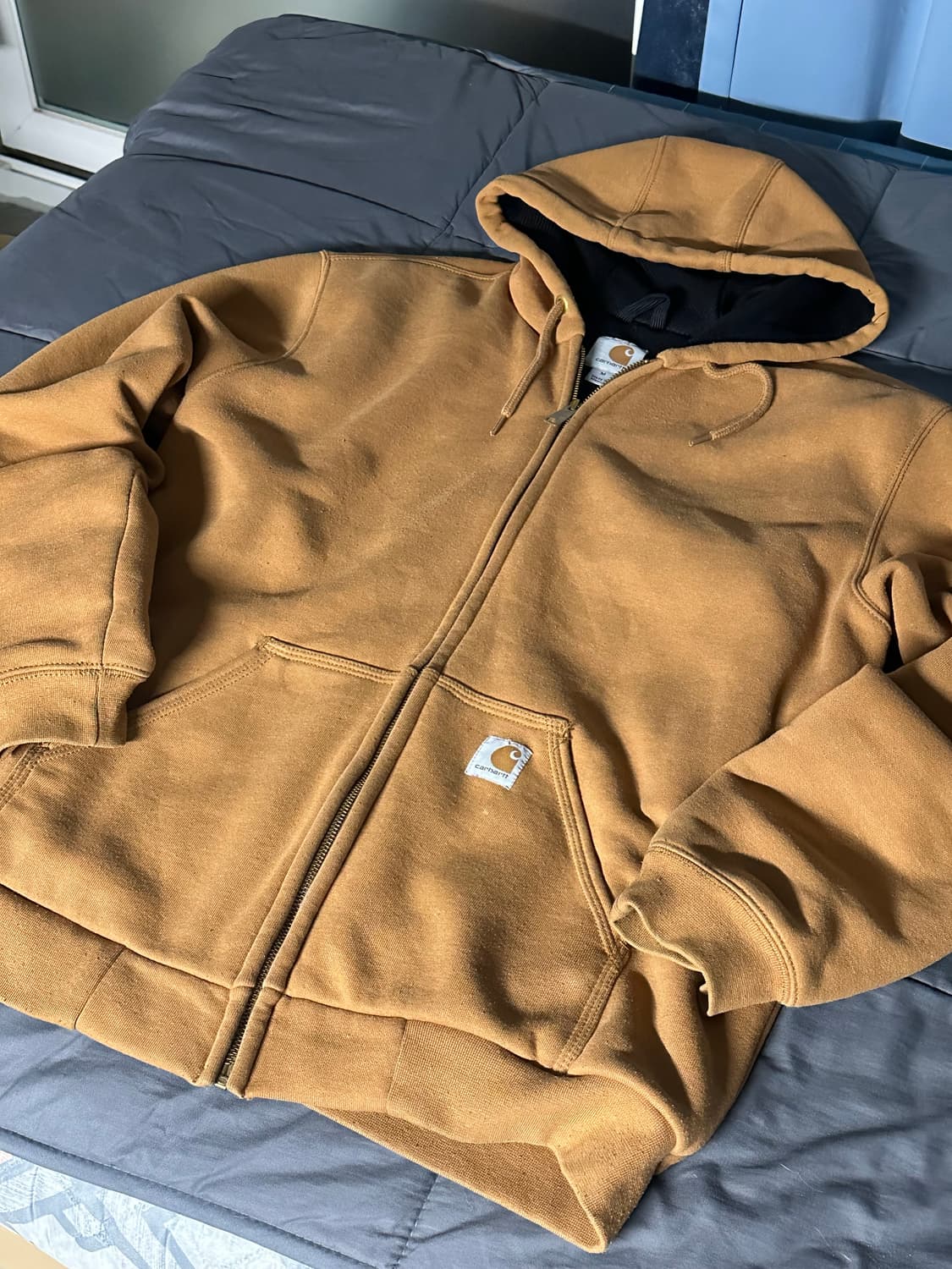 칼하트 써멀 레인디펜더 후드집업 상품이미지1