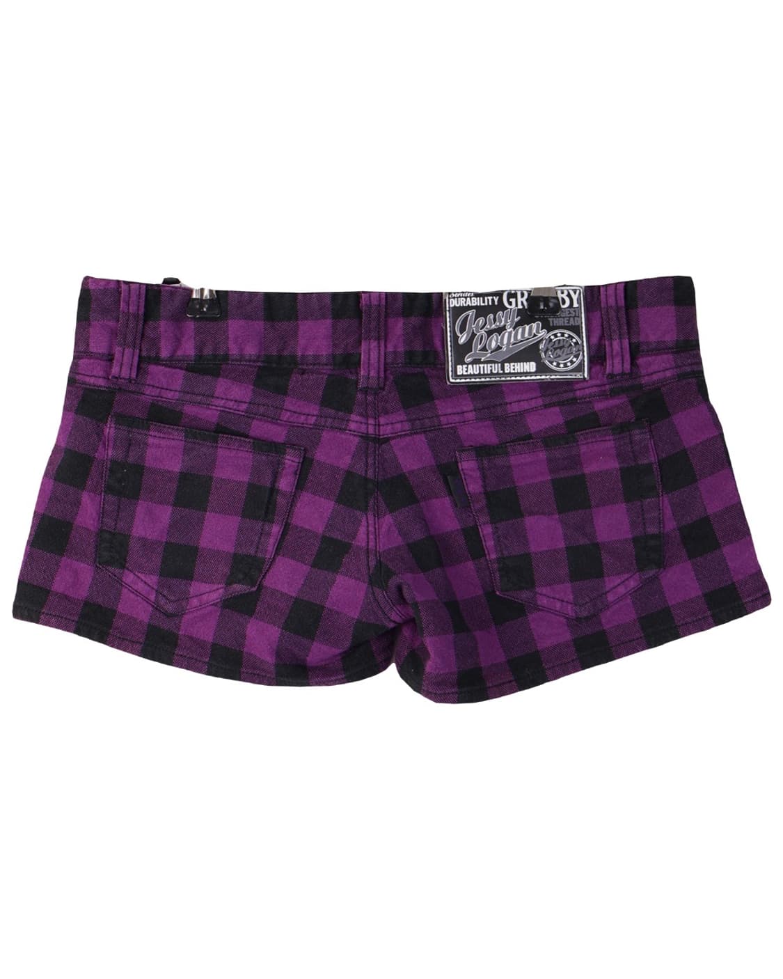 Jessy Logan Y2k Checked Shorts 상품이미지5