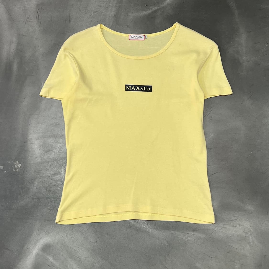  막스앤코 박스로고 반팔티 y15785 상품이미지1