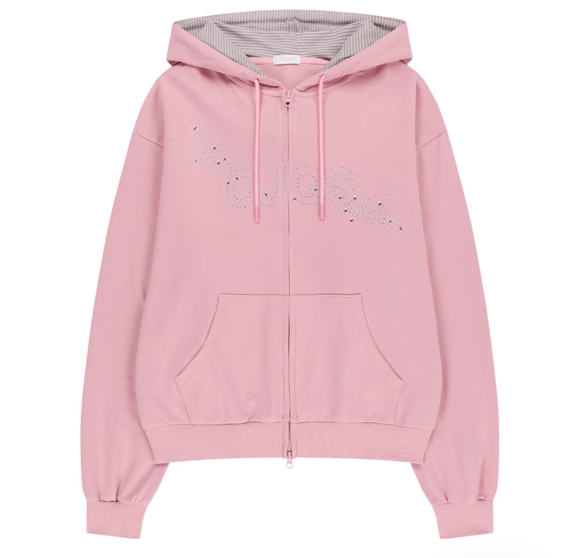 ojos Hotfix Logo Hoodie Zip-up / 2 size 상품이미지1