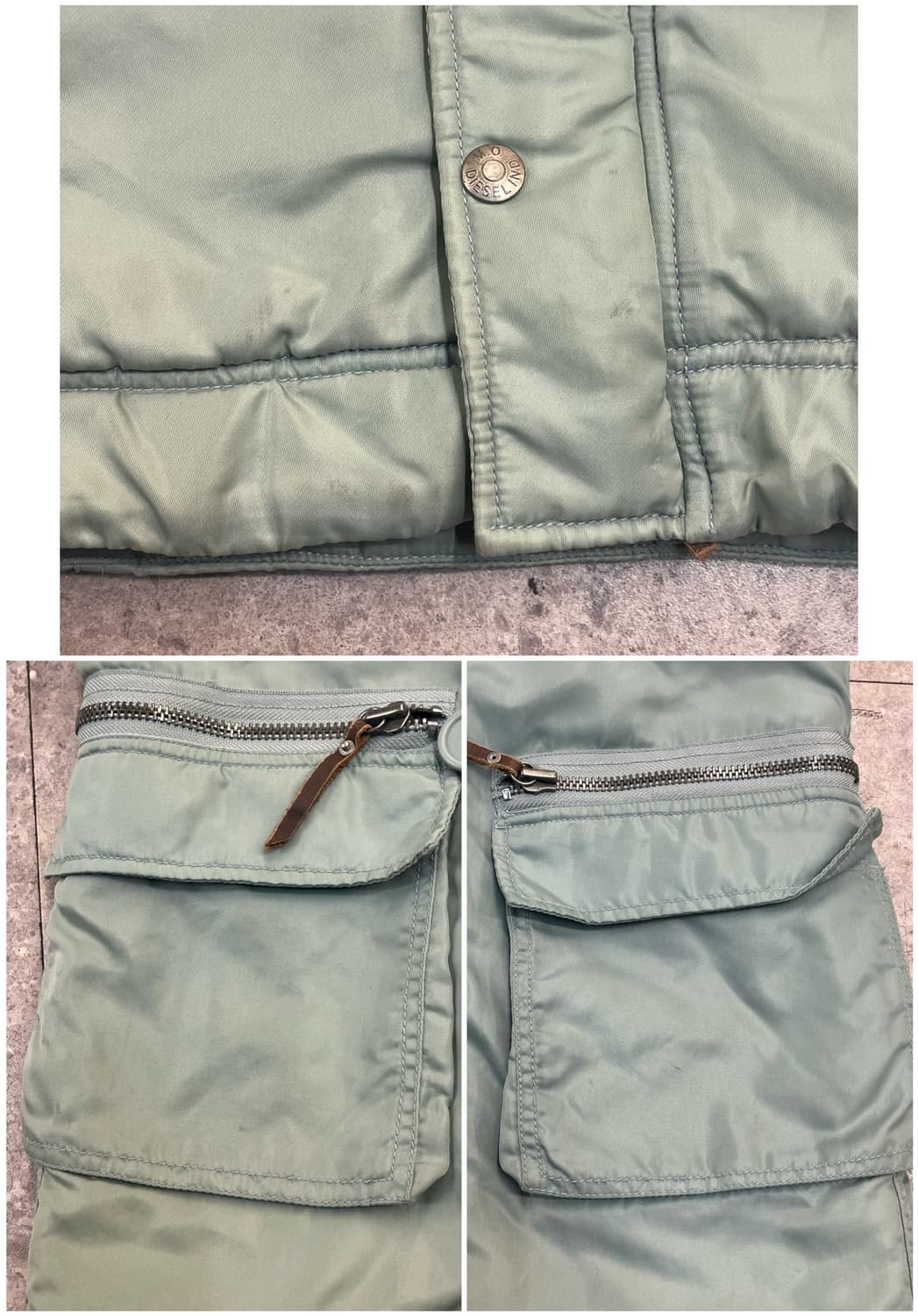 디젤 퍼 후드 자켓 S #csz2898 상품이미지7