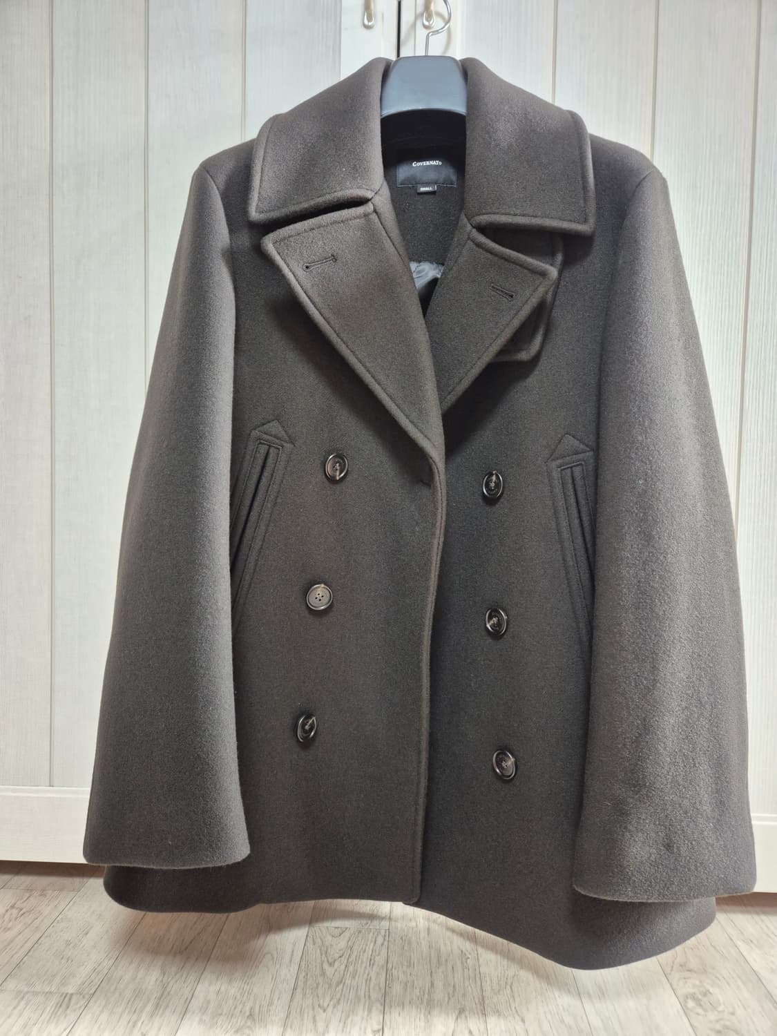 커버낫 캐시미어 피 코트 브라운 상품이미지2