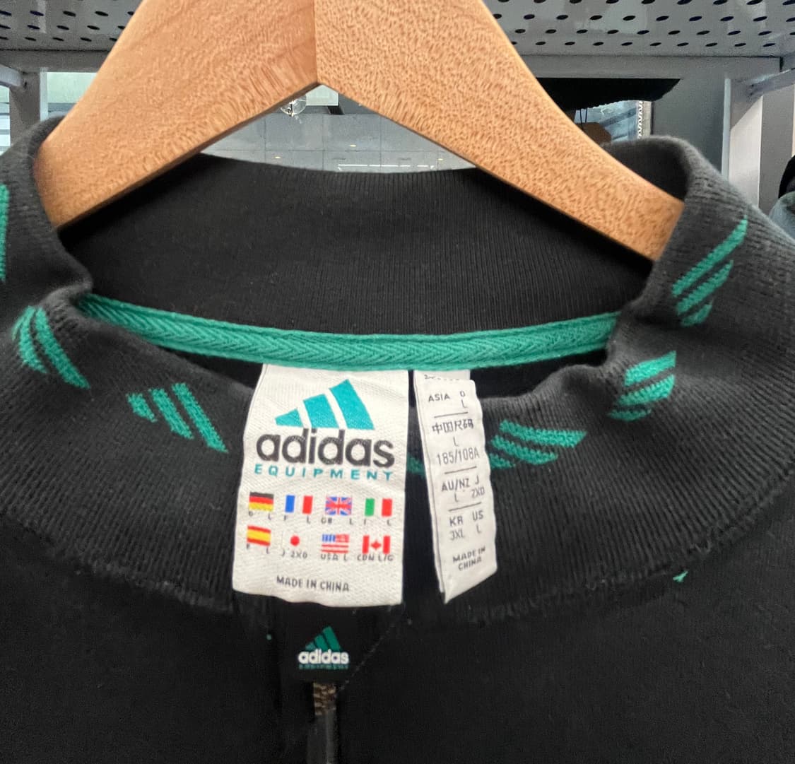 아디다스 Equipment 하프집업 블랙 상품이미지7