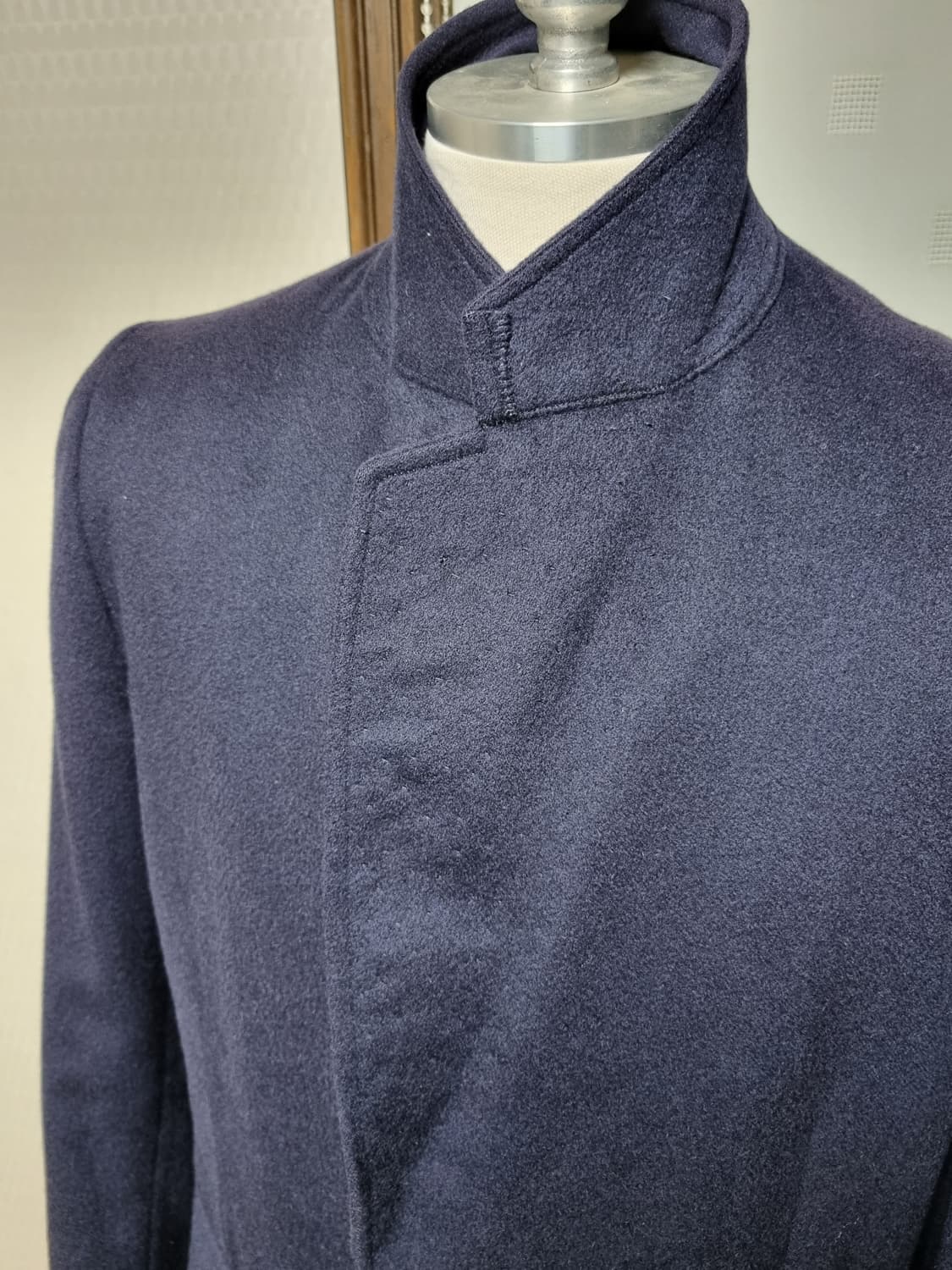 크롬비 캐시미어100 체스터필드 코트 상품이미지4