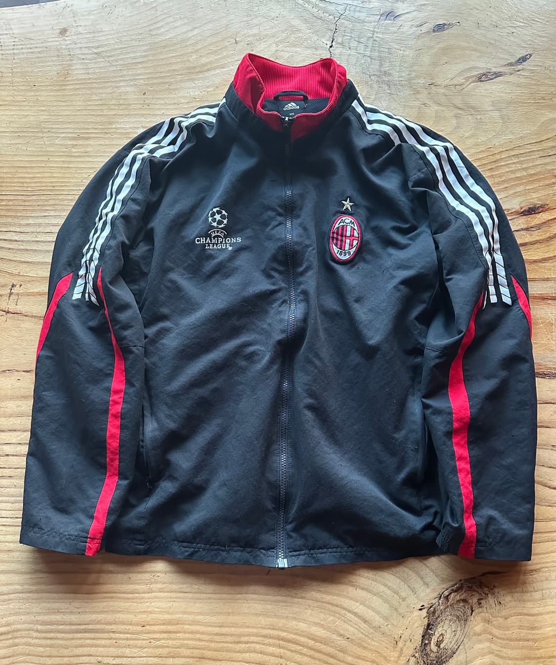 0506 아디다스 ac밀란 챔피언스리그 바람막이 상품이미지1