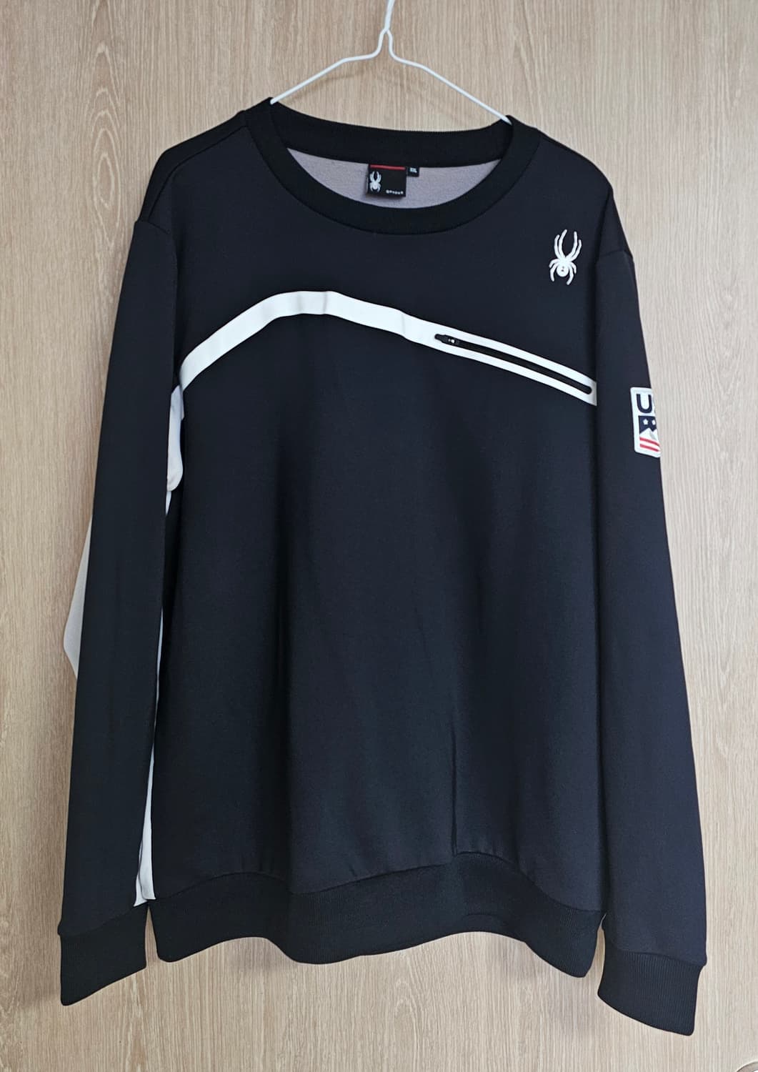 스파이더 US SKI TEAM 기모 맨투맨 XXL 상품이미지1