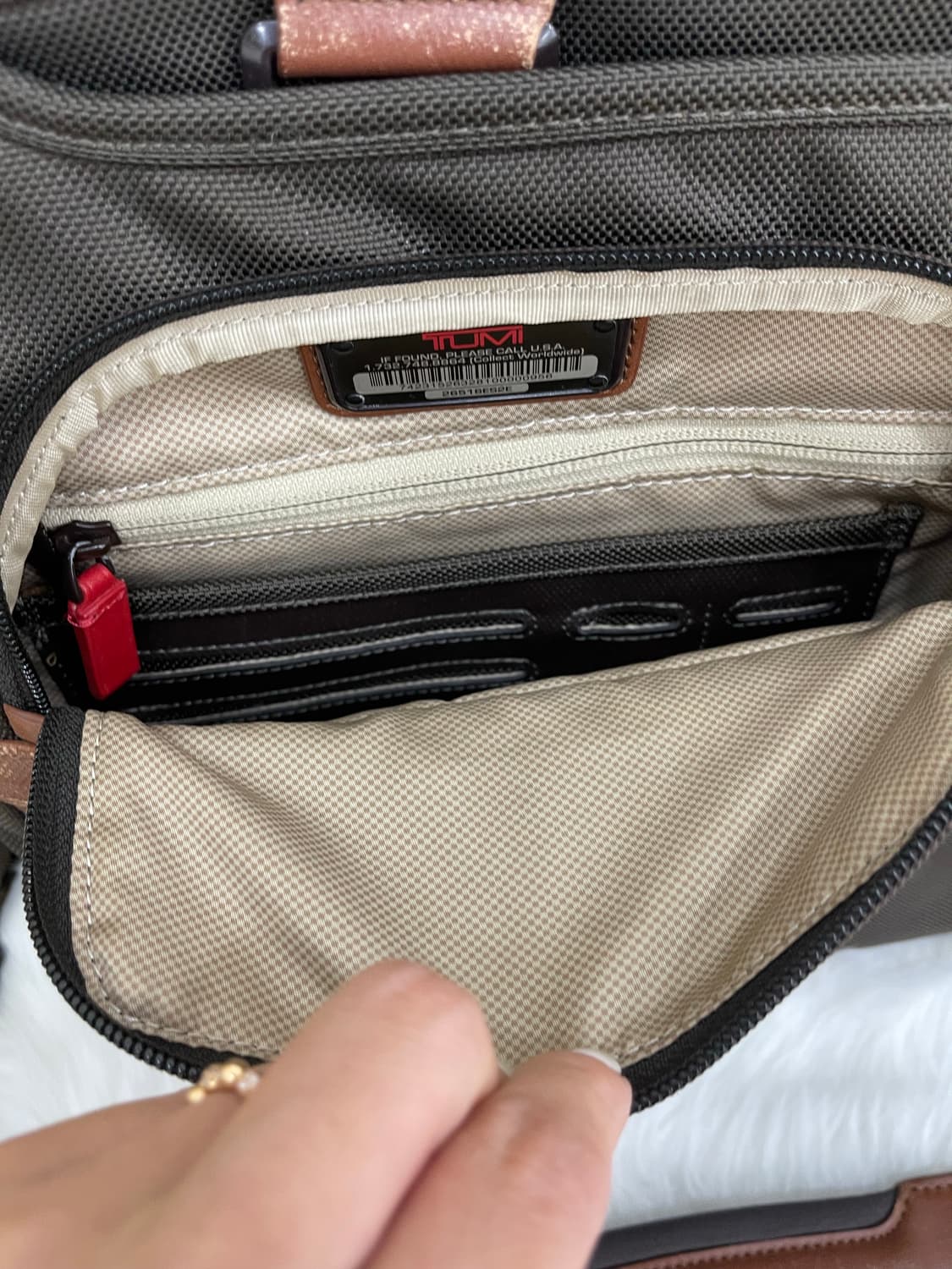 투미 브리프 노트북 가방 상품이미지8