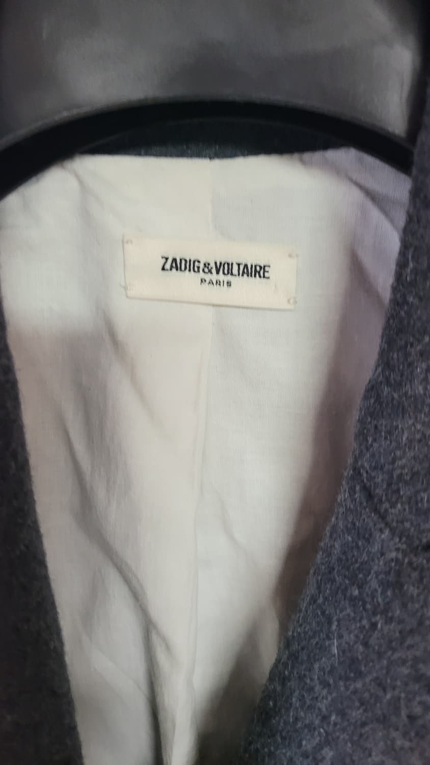 자딕앤볼테르 해골 자수 울 코트 55 상품이미지5