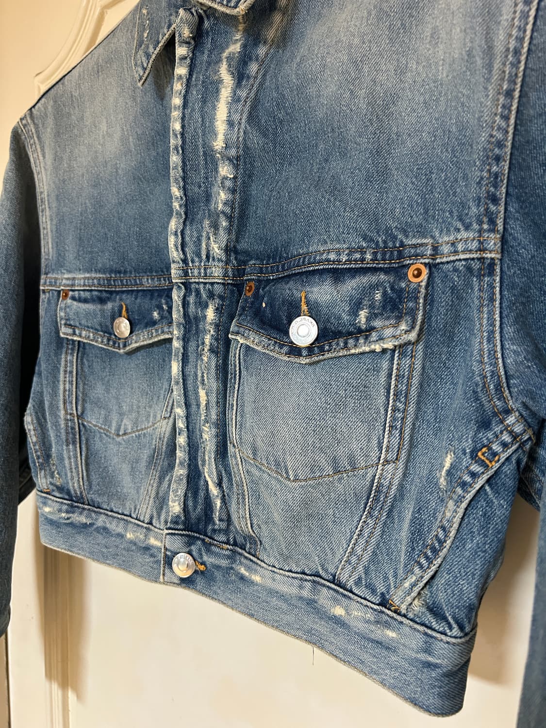 이로 데님 청자켓 상품이미지2