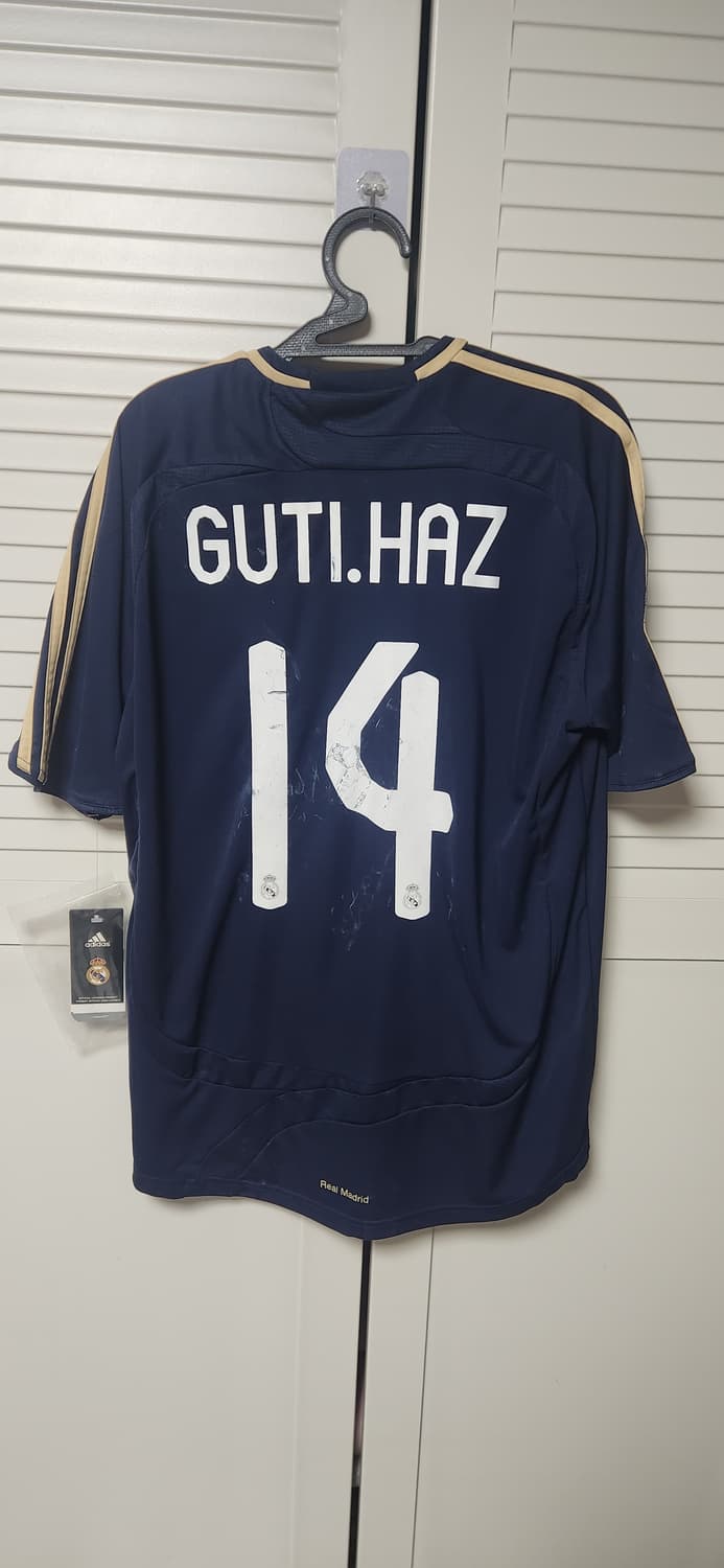 07-08 나이키 새상품 레알 마드리드 어웨이 No.14 GUTI.HAZ 상품이미지3