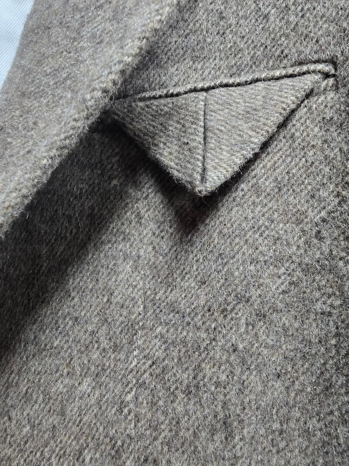 제시뉴욕 오버숄더 헤링본 울 자켓 Free 상품이미지3