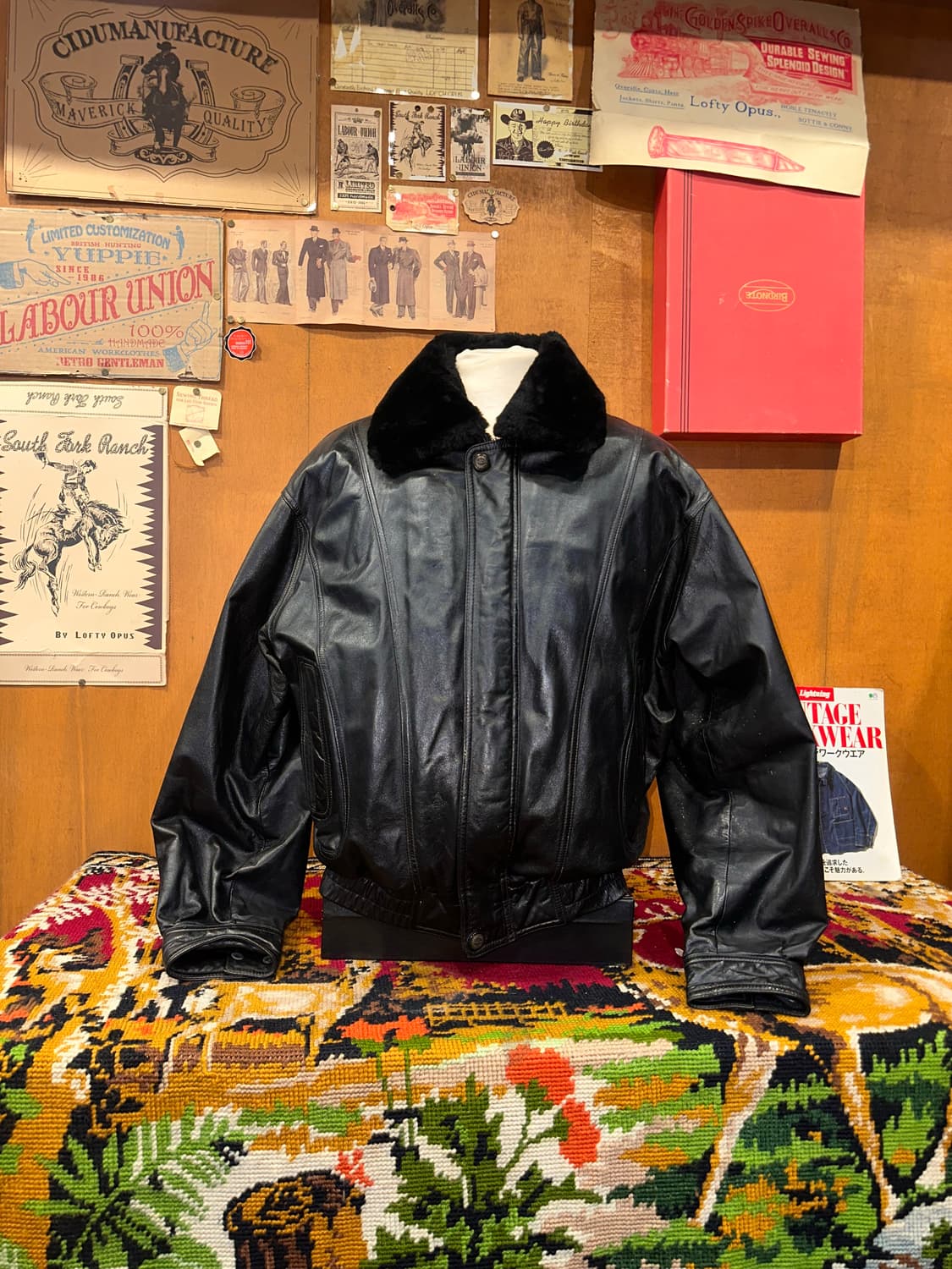 ( 2XL-3XL ) 봄버자켓 레더자켓 푸퍼자켓 양가죽자켓 소가죽자켓 상품이미지4