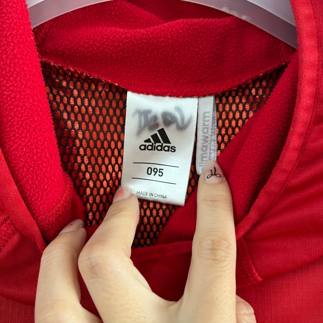 아디다스 부산 아이파크 선수지급 웜업 트레이닝 탑 상품이미지6