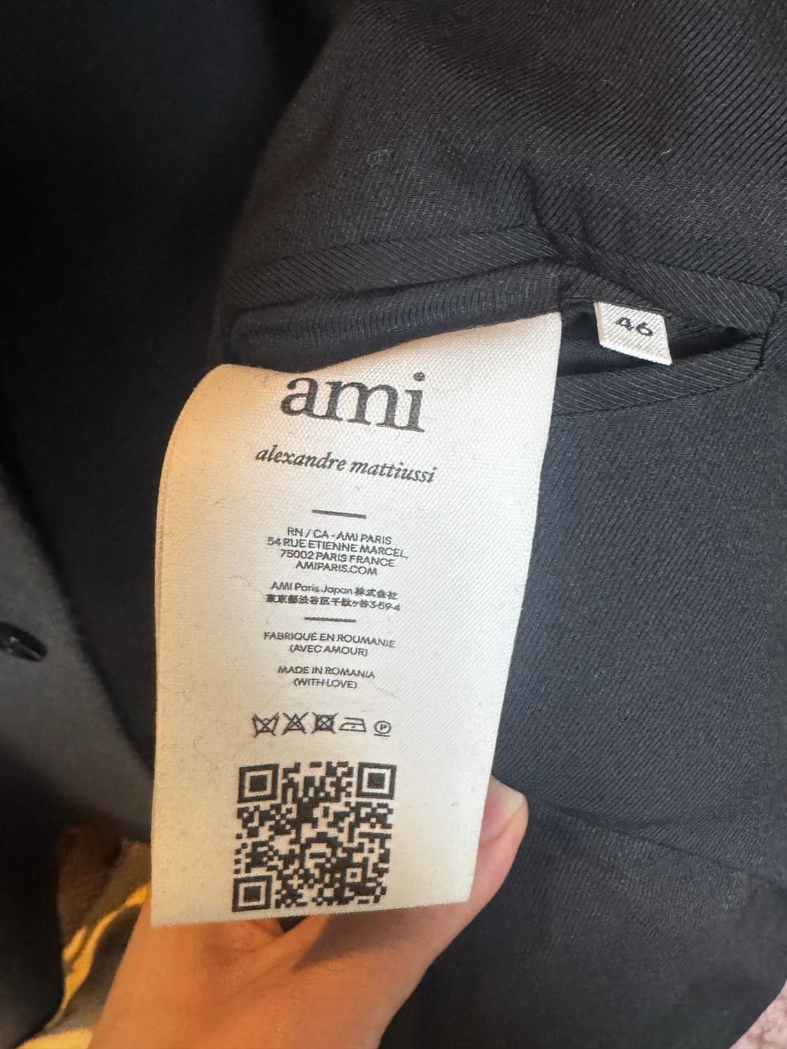 아미 Ami 23FW 런웨이 코트 46 상품이미지3