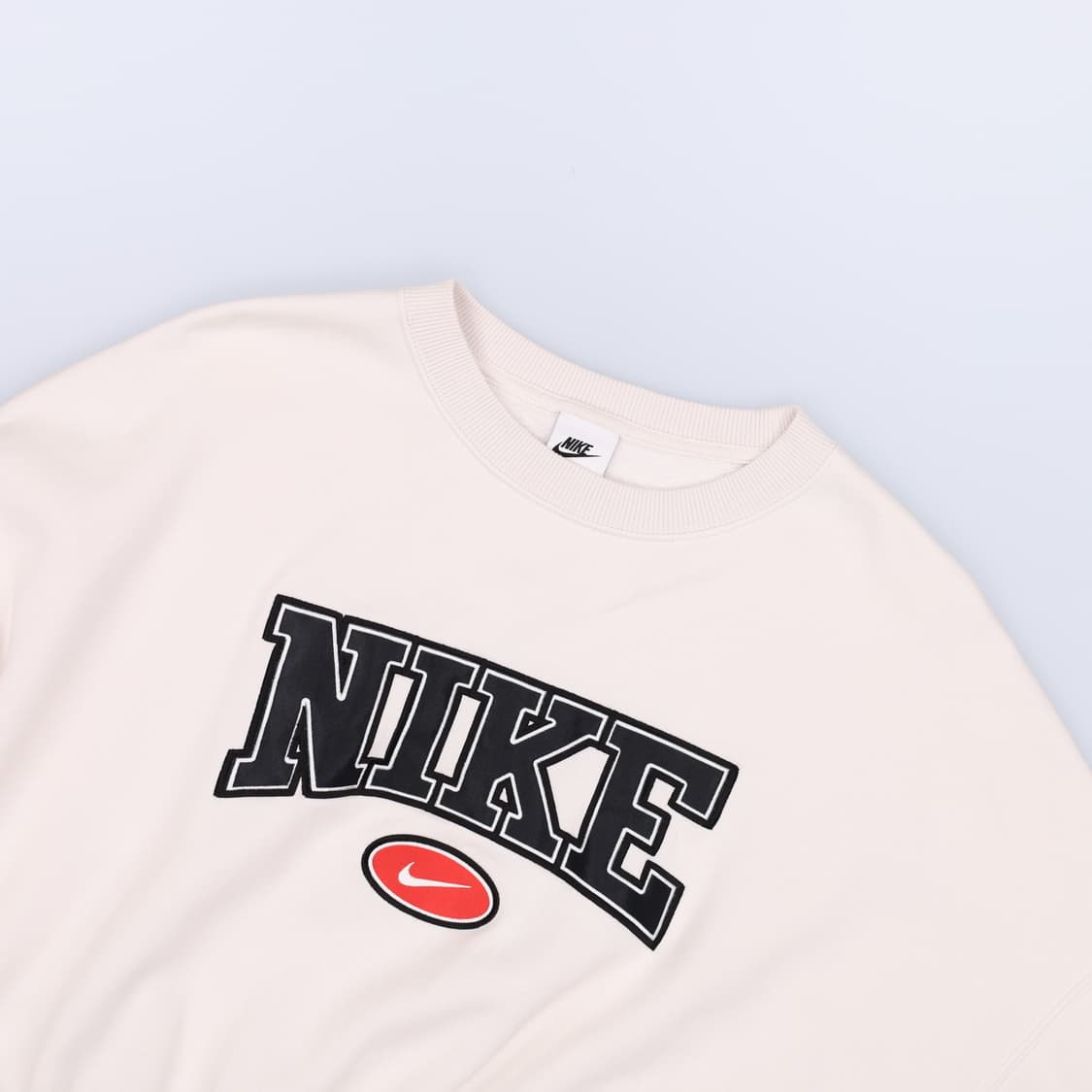 [M] 나이키 여성 NSW 피닉스 플리스 스웻셔츠 크롭 맨투맨 3813 상품이미지3