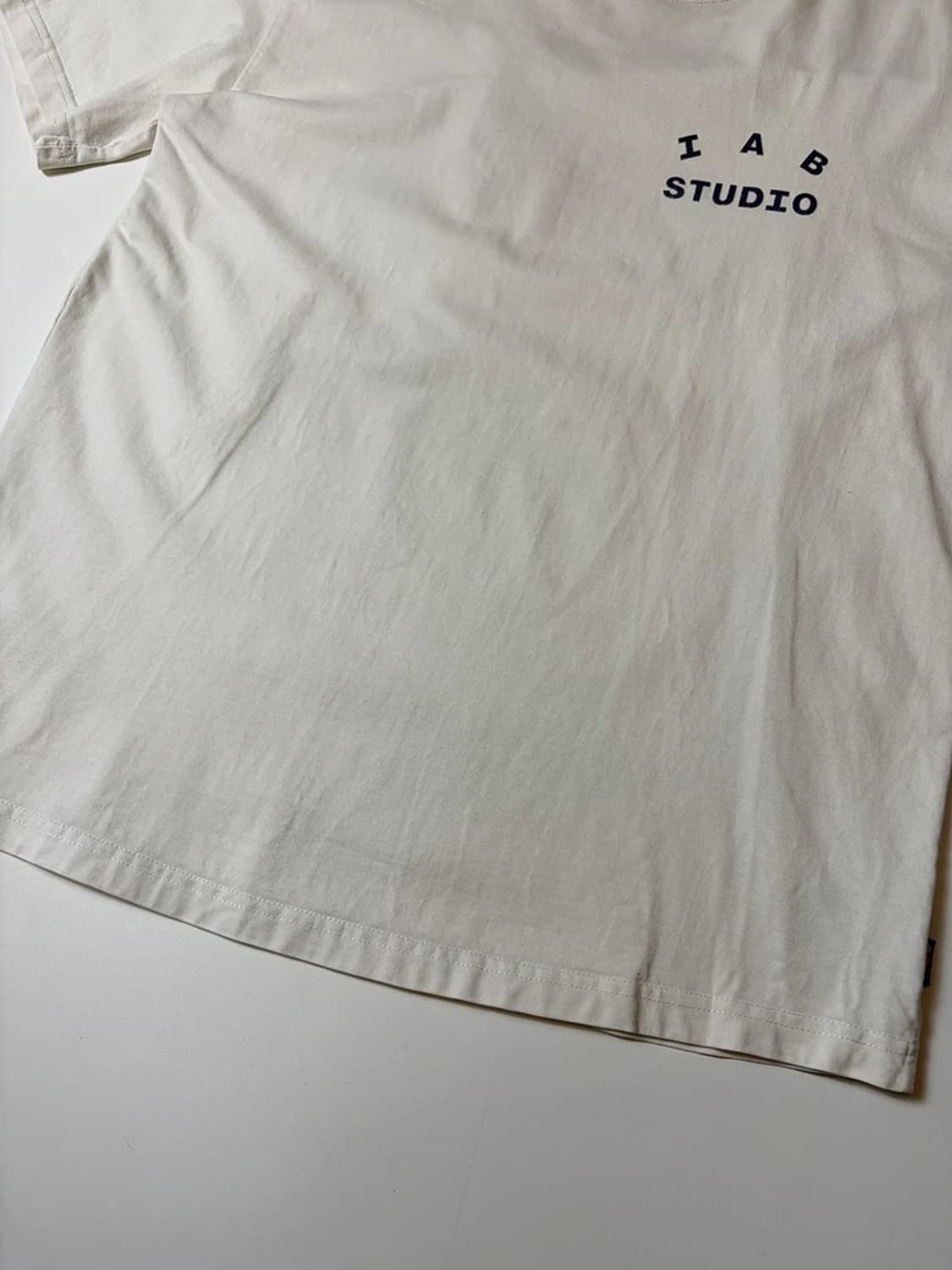 아이앱스튜디오 빅로고 오버핏 반팔 티셔츠 PN9559 상품이미지6