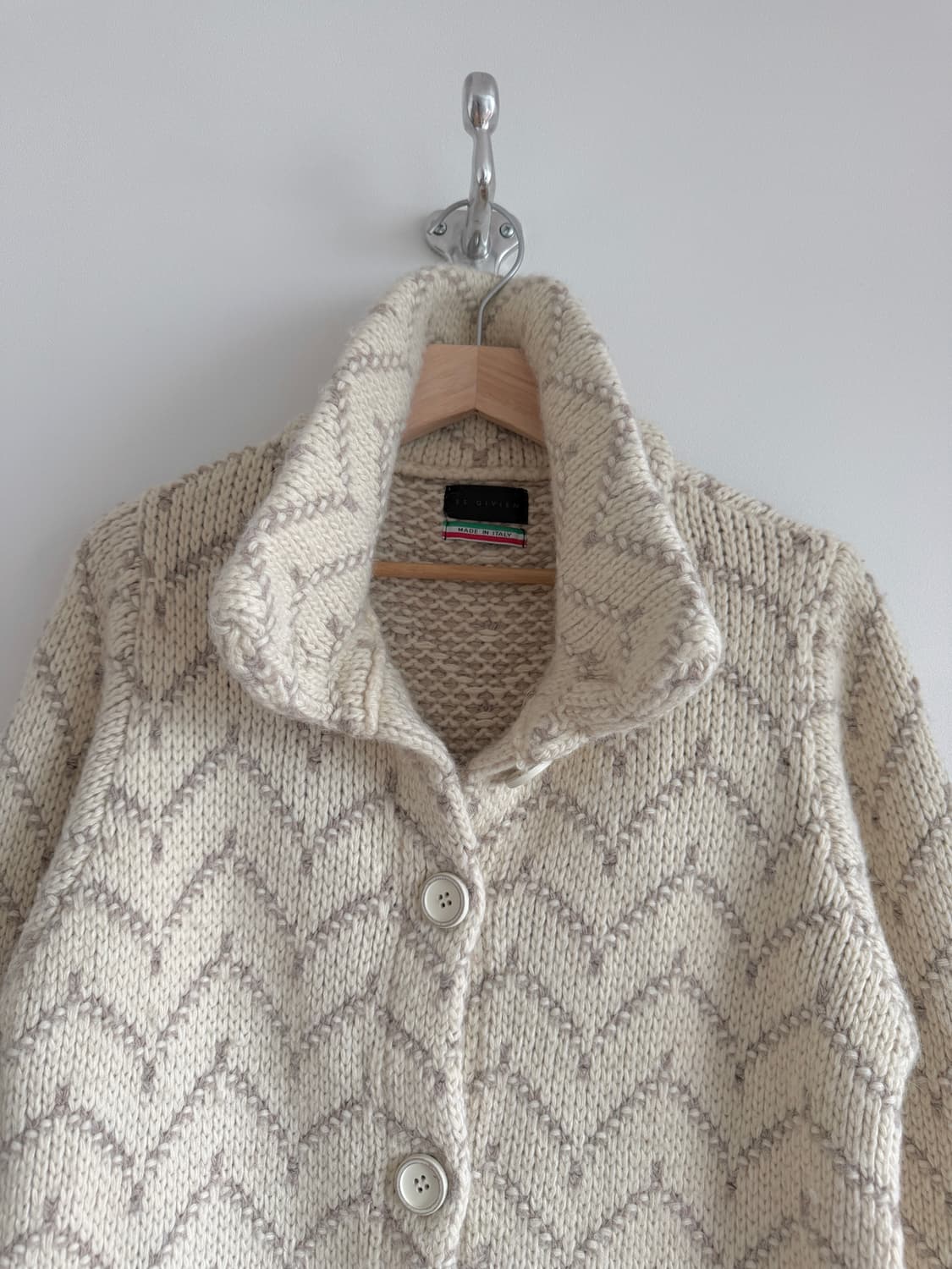 ES' GIVIEN 울&알파카 가디건(ITALY) 상품이미지2