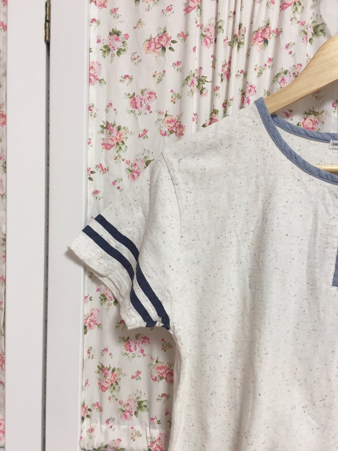 빈티지 rough 마린 반팔 상품이미지3