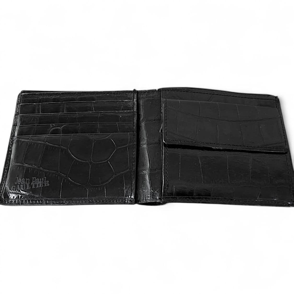 장폴고티에 크로코 형압 레더 지갑 y2k 상품이미지3