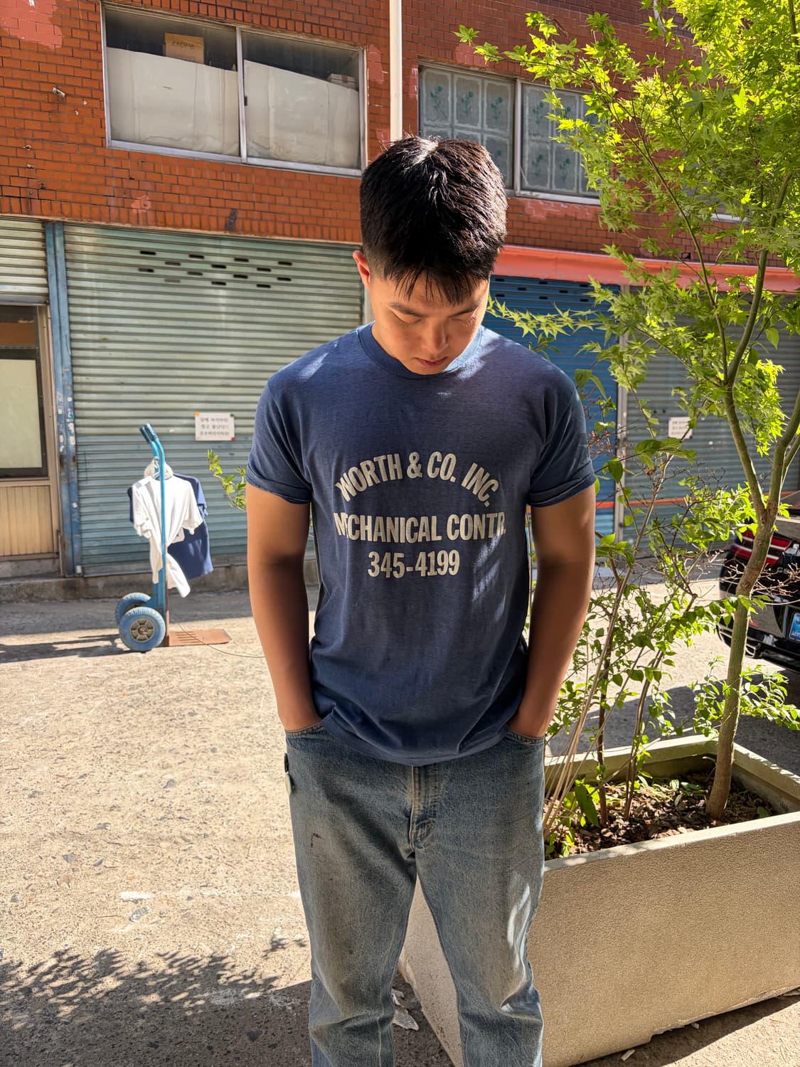 70‘s Worth & co.inc company wear T-shirt 상품이미지1