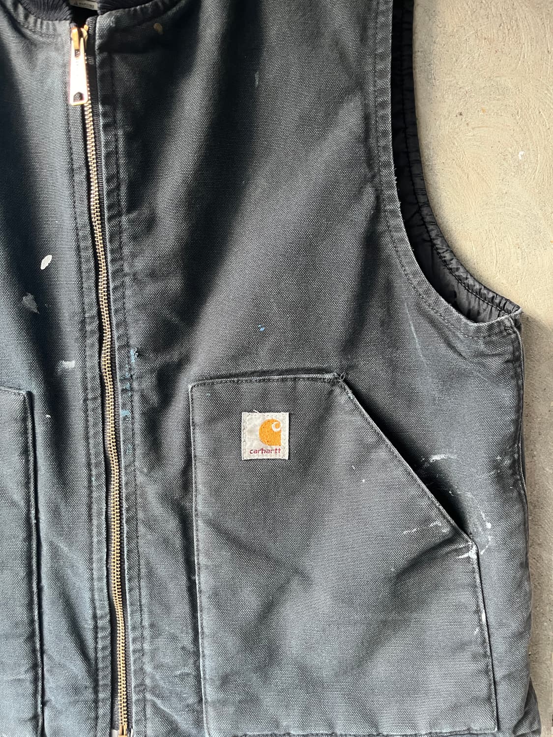 Carhartt Duck Work Vest 상품이미지4