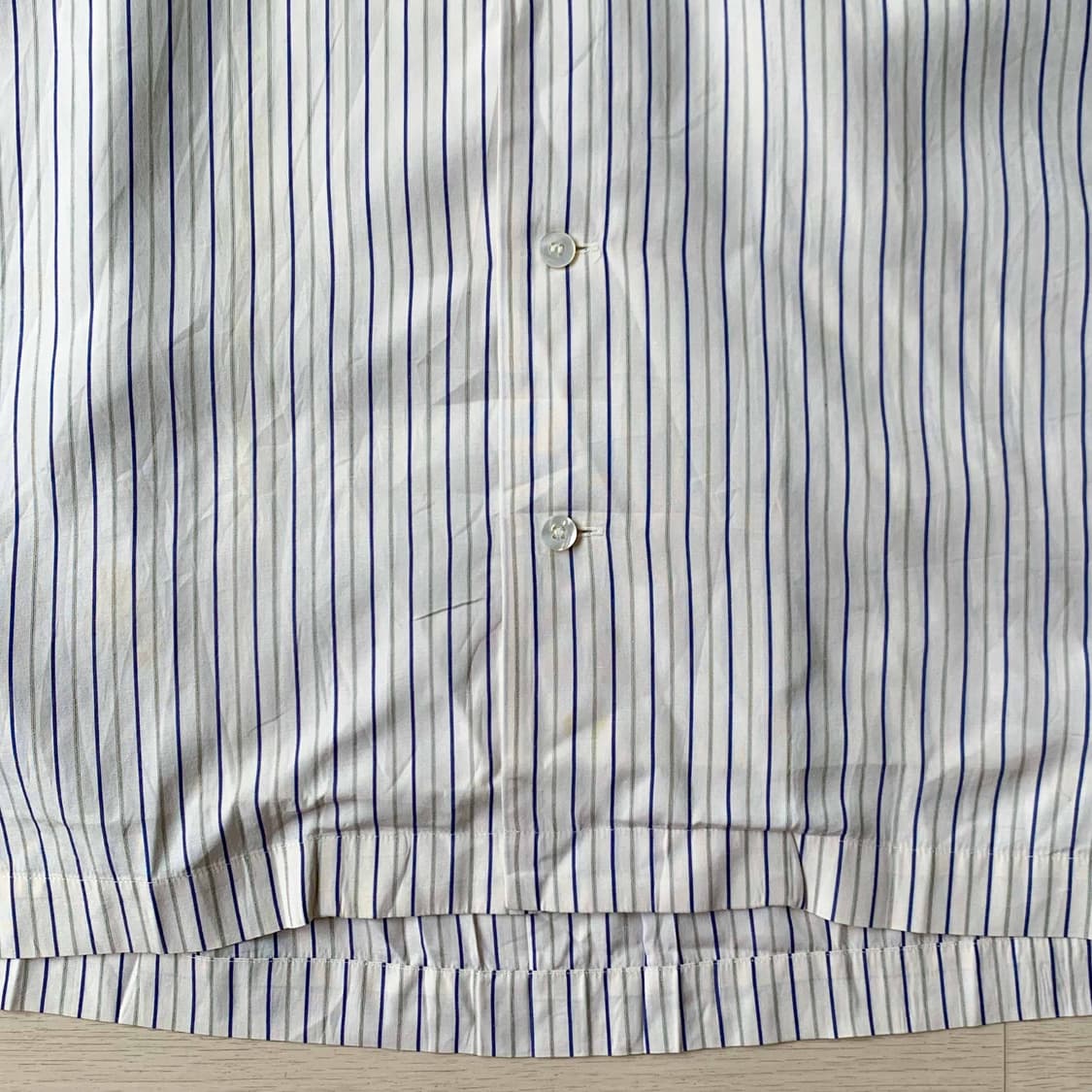 이세이 미야케 원 포켓 스트라이프 셔츠 상품이미지4