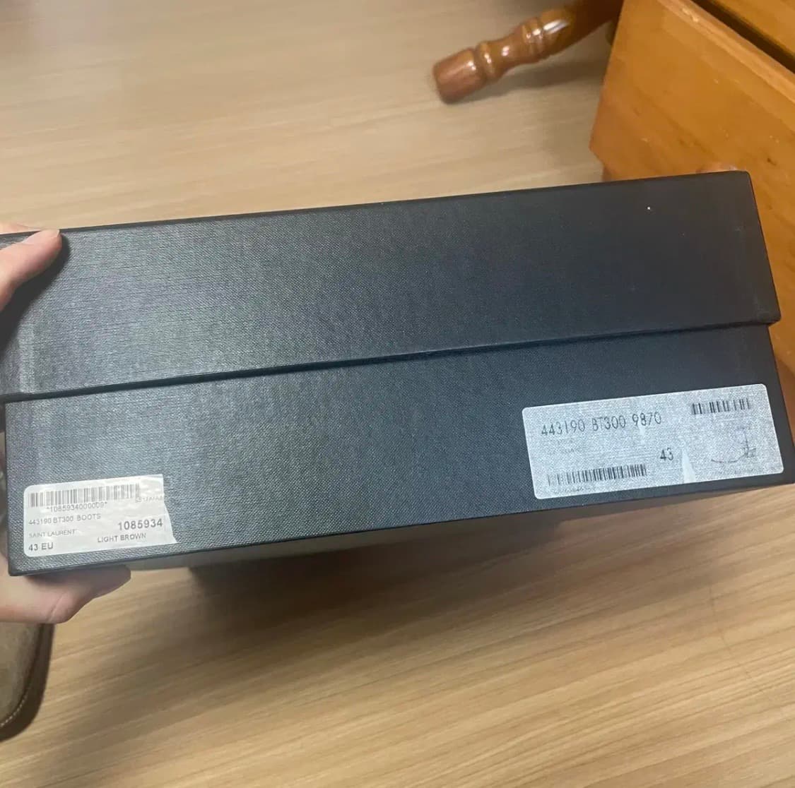 생로랑 스웨이드 모터사이클 하네스 부츠 43 상품이미지6