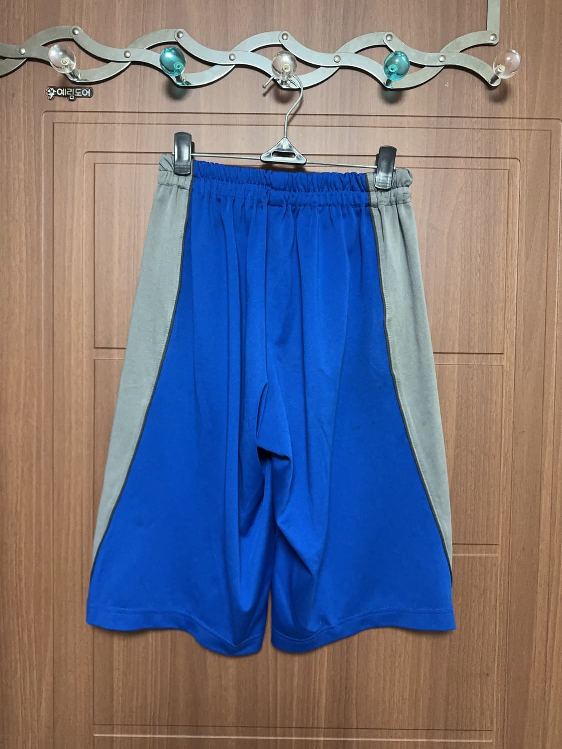 서브컬쳐 일본 빈티지 마오노스케 블루그레이 스포츠 하프 팬츠 상품이미지3