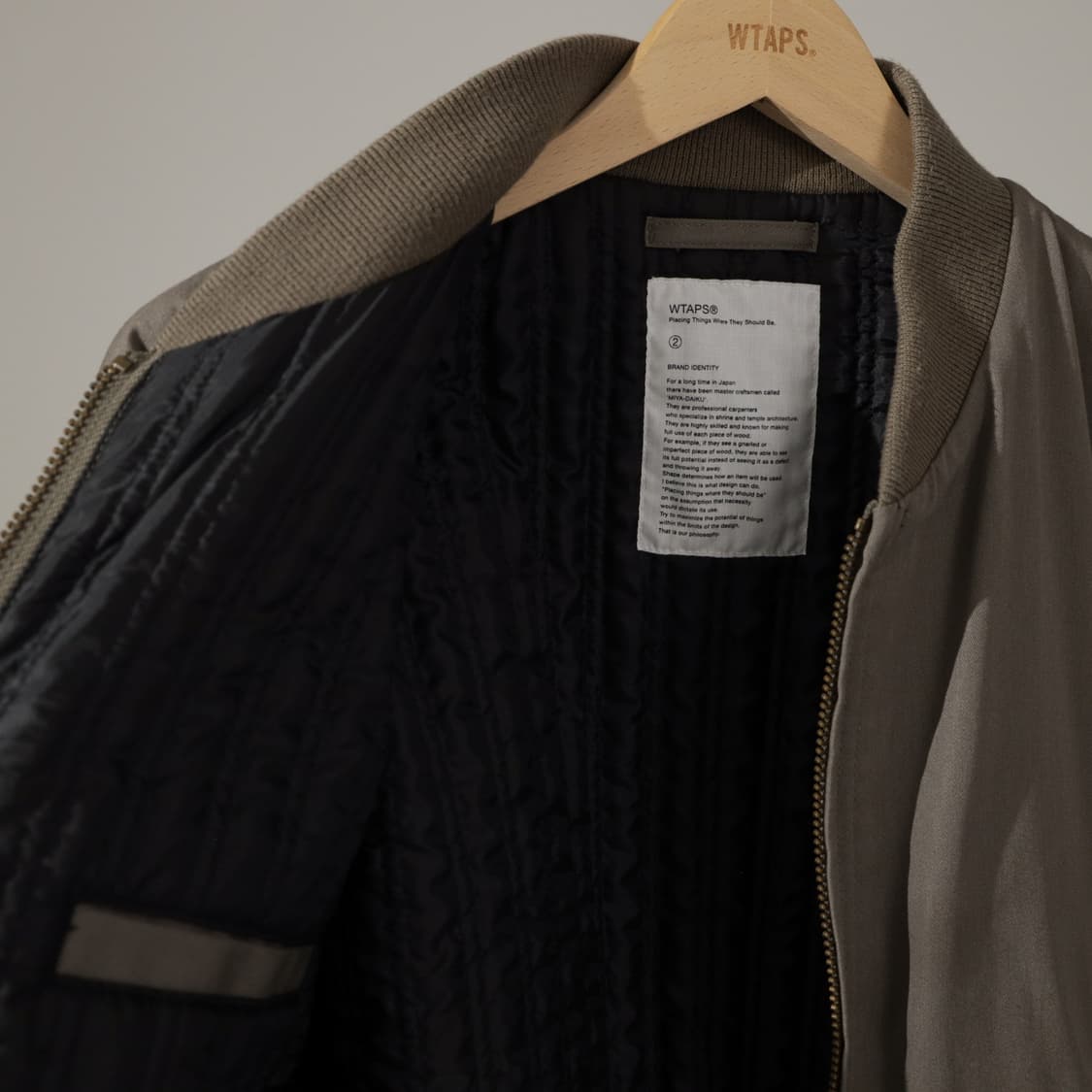 WTAPS 더블탭스 코튼 블루종 자켓 상품이미지10