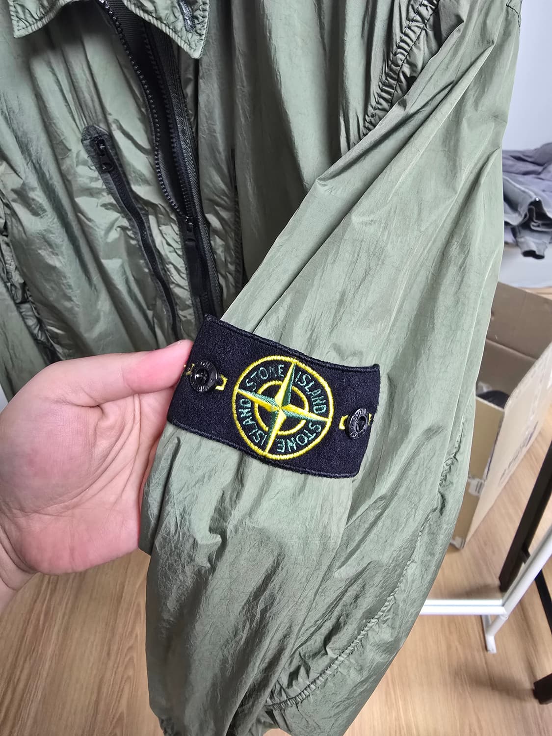 스톤아일랜드 크링클랩스 오버셔츠 xxxl 3xl 상품이미지3