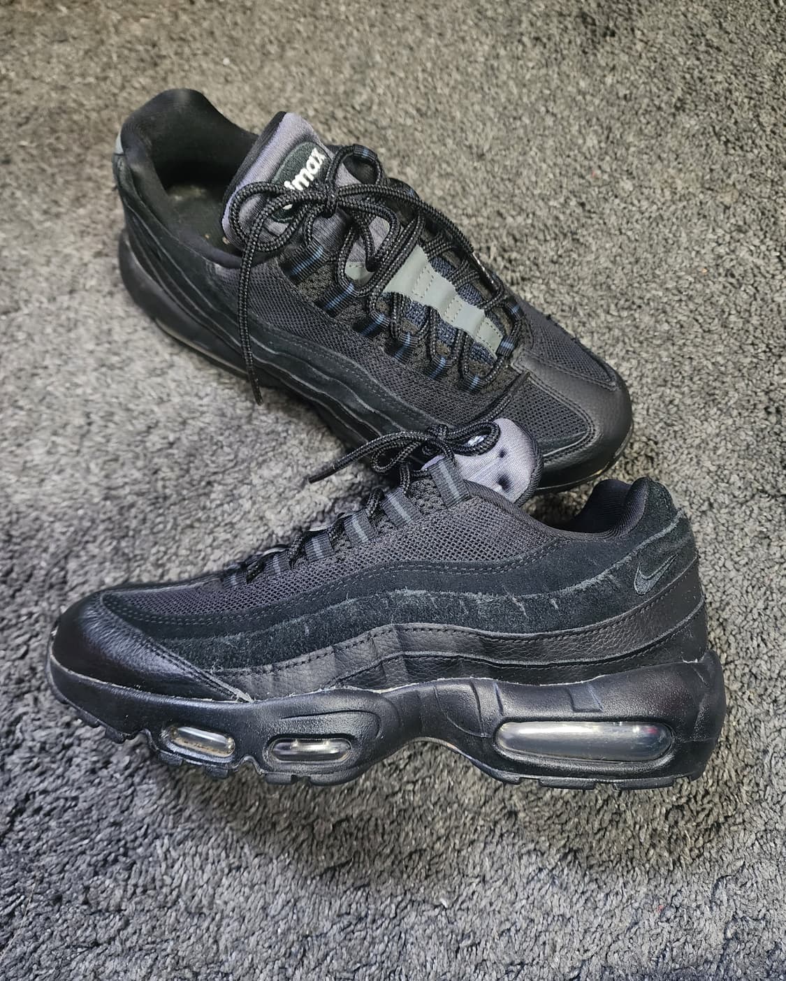 나이키 에어맥스95 트리플블랙 260사이즈  상품이미지1