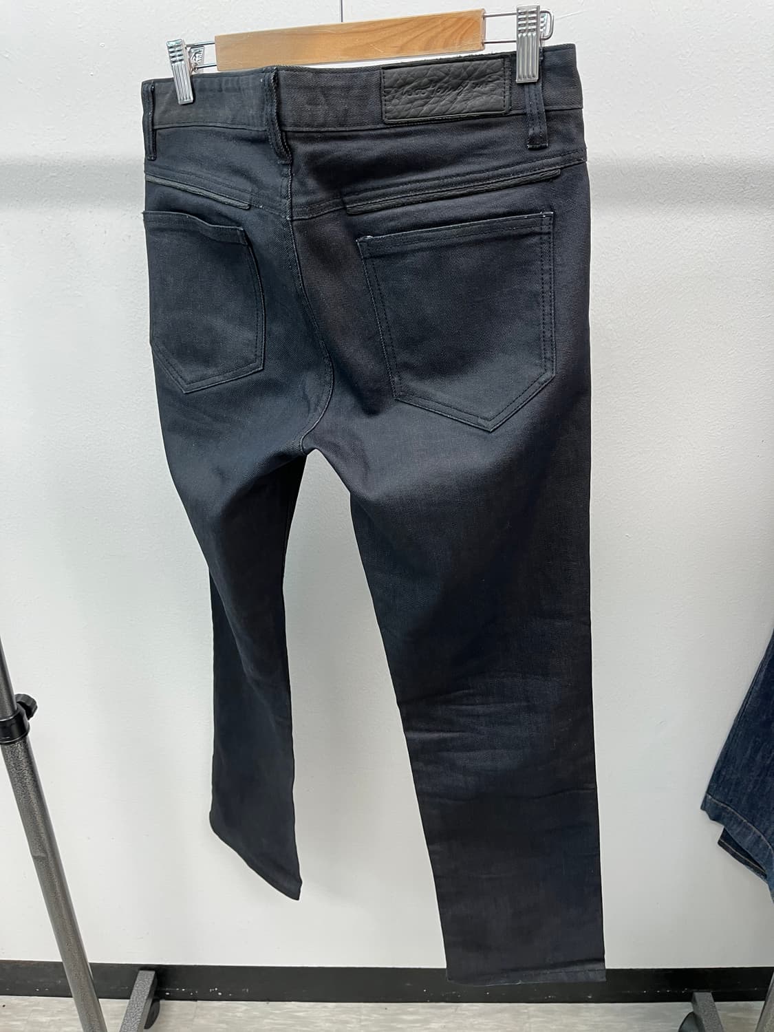 33-34) 우영미 레더배색 코팅진  상품이미지7