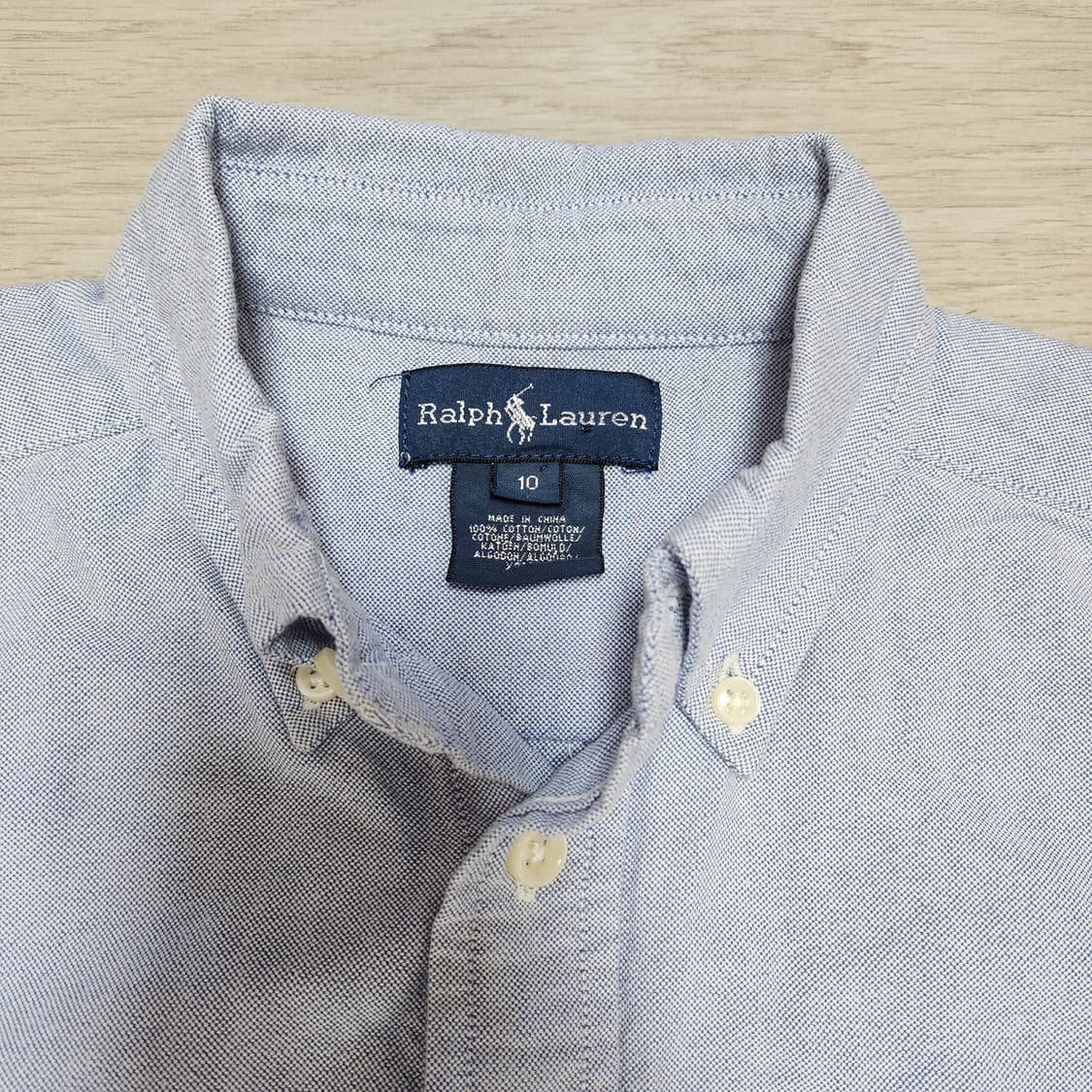 폴로 연청 셔츠 상품이미지3