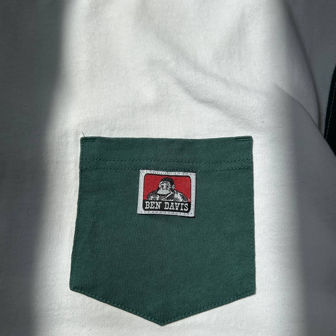 벤 데이비스 배색 포켓 롱슬리브 상품이미지3