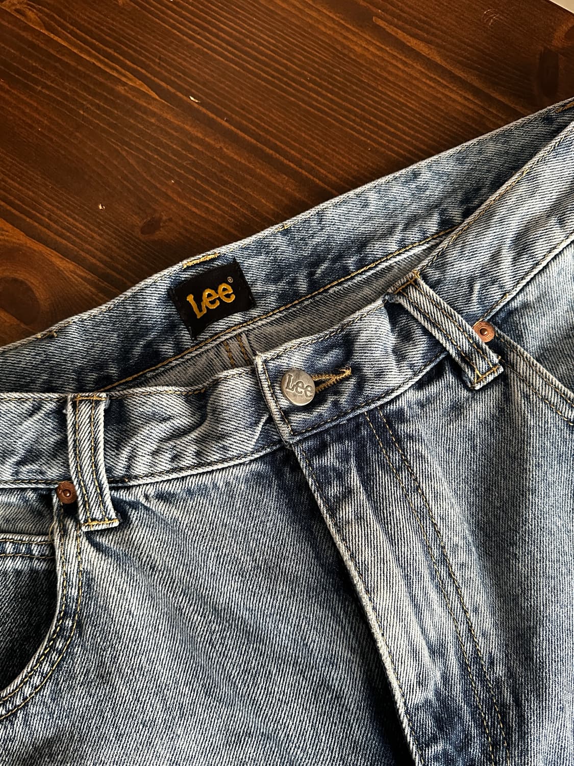 Lee 연청 데님 팬츠 36 상품이미지5